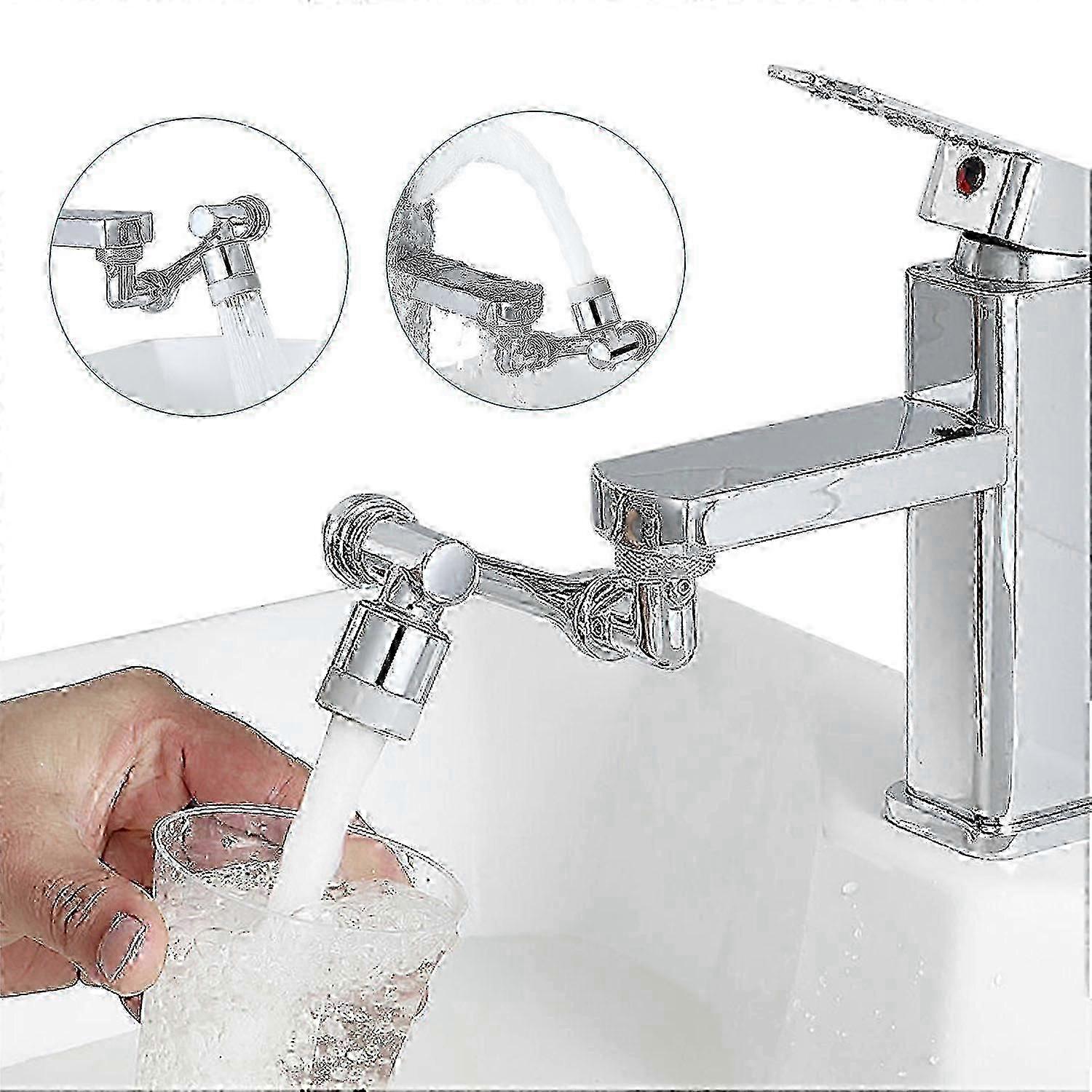 Spillproof filter faucet rotating out of faucet nozzle kitchen
