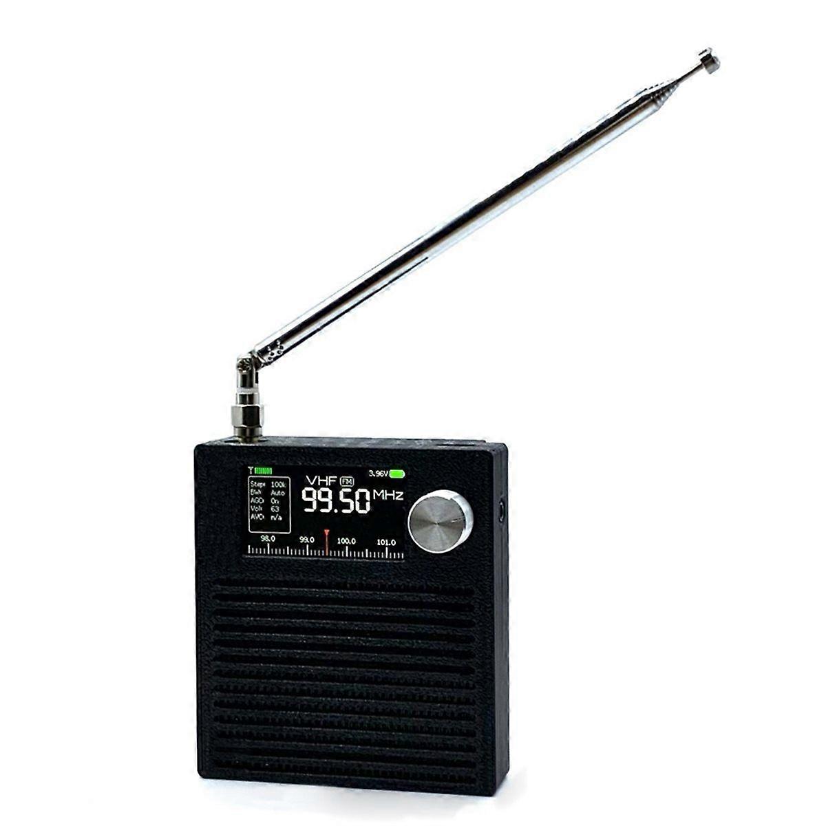 Upgrade ATS MINI SI4732 Radio Receiver with 3000mah Battery, Hiz & Earphone Amplifier Circuit PLUS