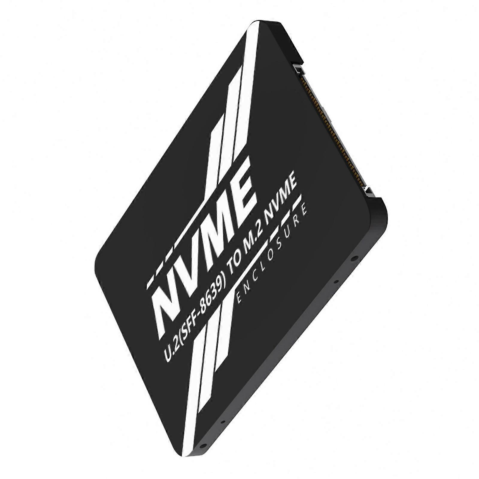 SFF-8639 NVME To NGFF M.2 M-Key PCIe M.2 SSDs Adapter SFF-8639 NVME To NGFF M.2 M-Key SSDs Case Enclosure Case Multicolor