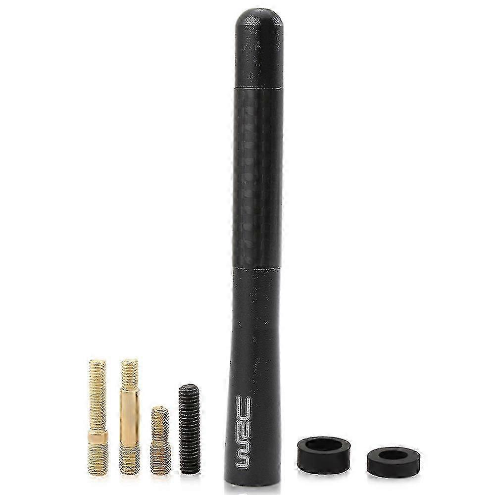 トヨタカムリカローラRAV4ヤリスオーリスカローラアベンシスVersoヤリスアイゴツンドラ用車のカーボンファイバーショートスタビーマストアンテナ