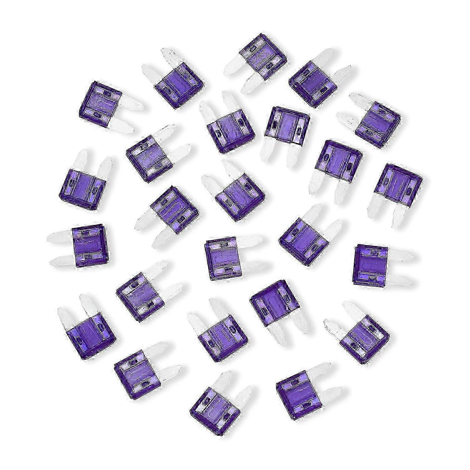 3 Amp Ceramic Fuses 25 Pack - Overcurrent Protection compatible with DIY Projects