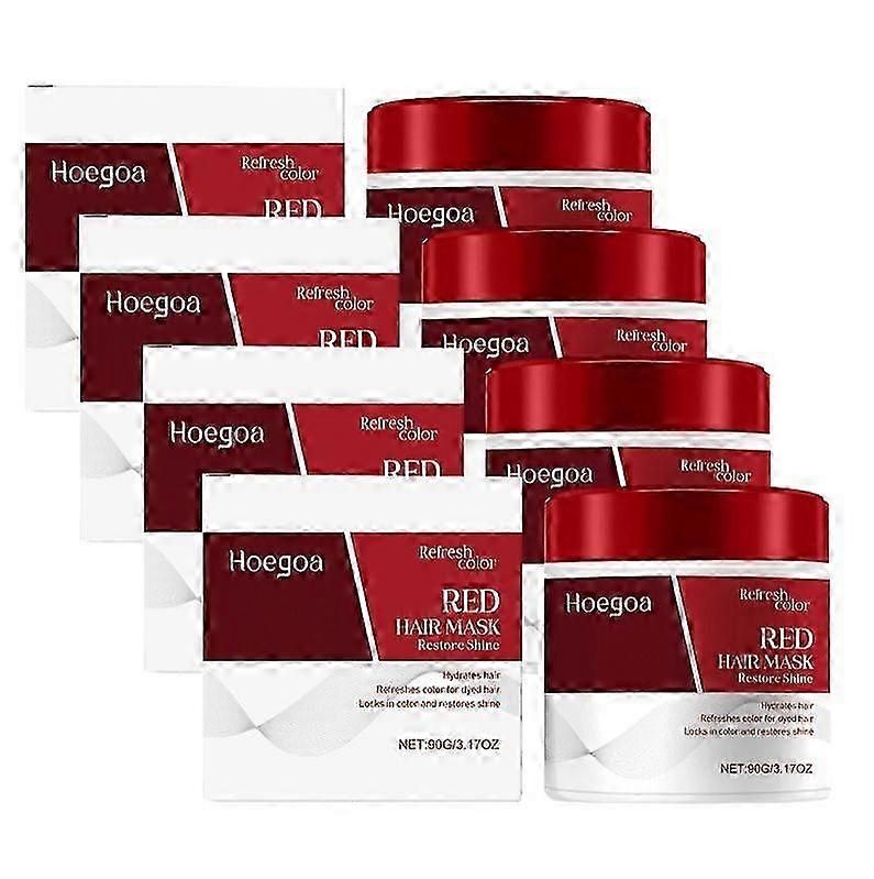 for 1~5pcs Color Depositing Red Hair Mask Color Boosting Conditioner, Hydrates and Enhances Red Tone
