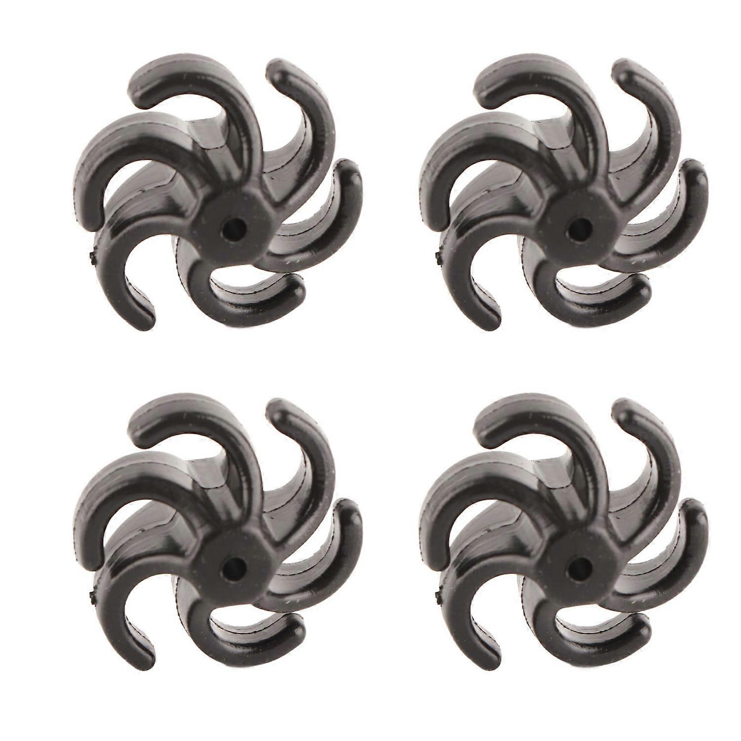 4Pcs Archery Bow String Stabilizer Rubber Recurve Compound Bow Bowstring Silencer Shock Dampener Bla