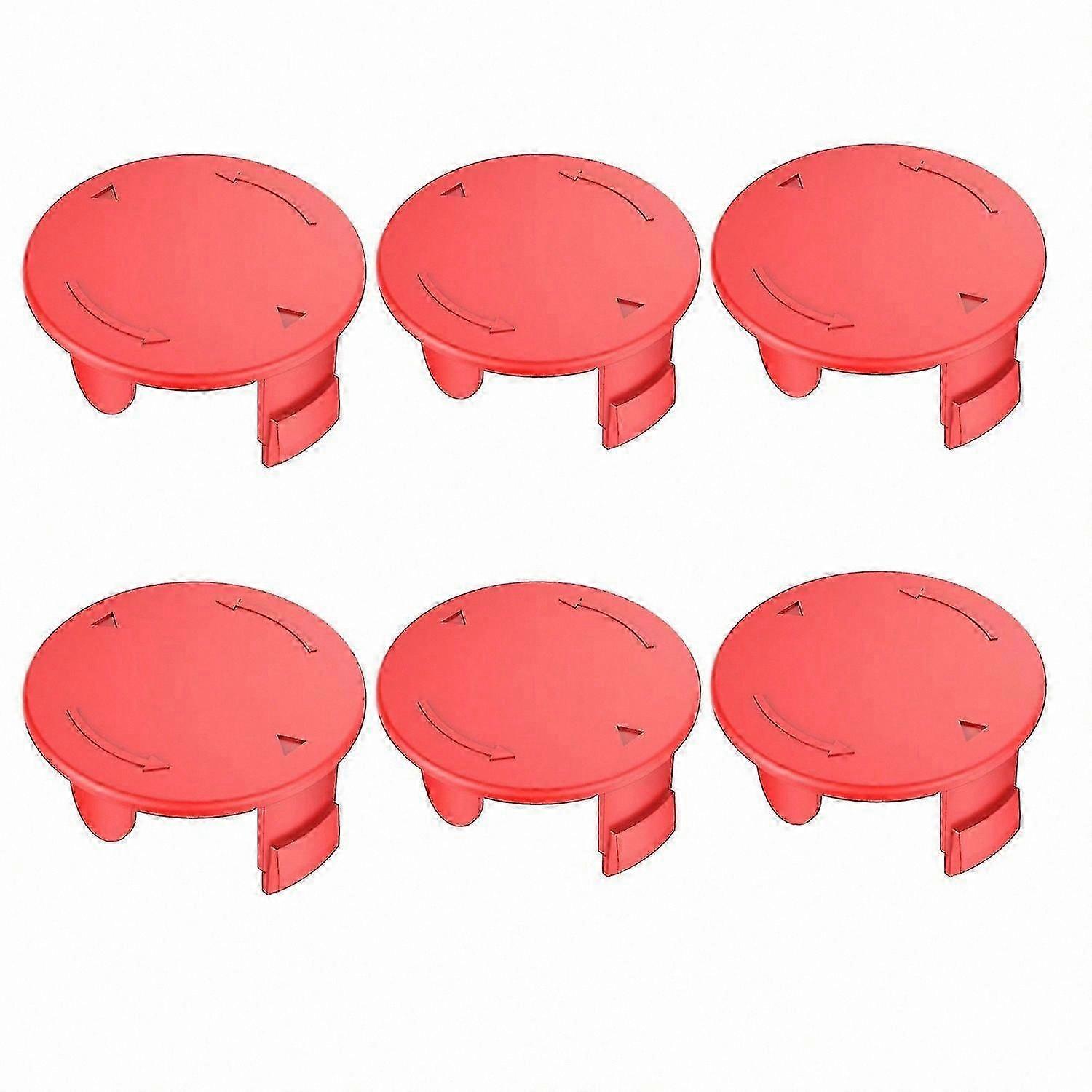 4-Pack Spool Cover Cap Compatible with ART 30-36 LI Cordless Trimmers, Replacement Part for Various Models
