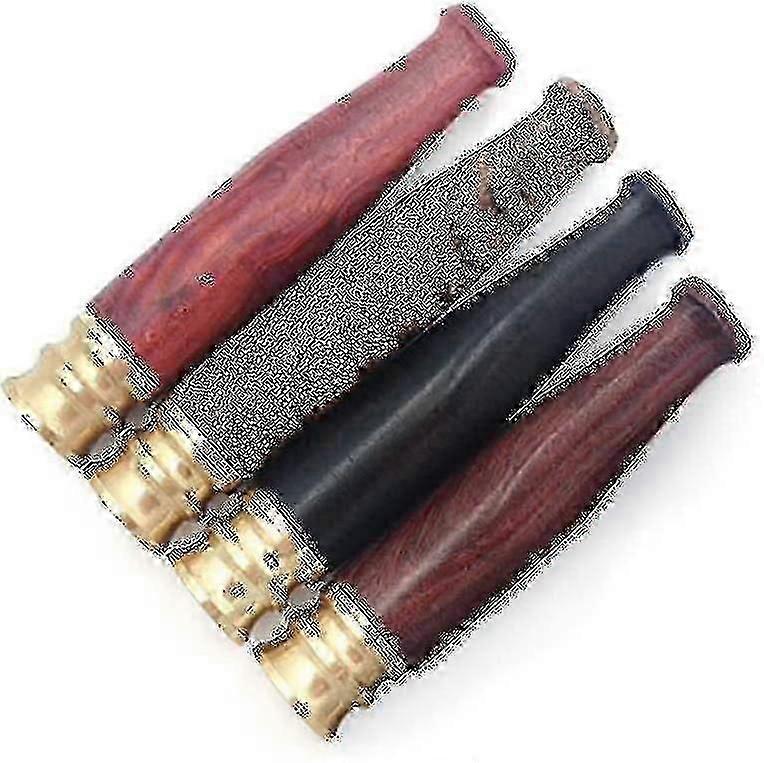 Short Wooden Cigarette Tips 4 Pcs Reusable Filters for Hand-Rolled Cigarettes Reduce Harm