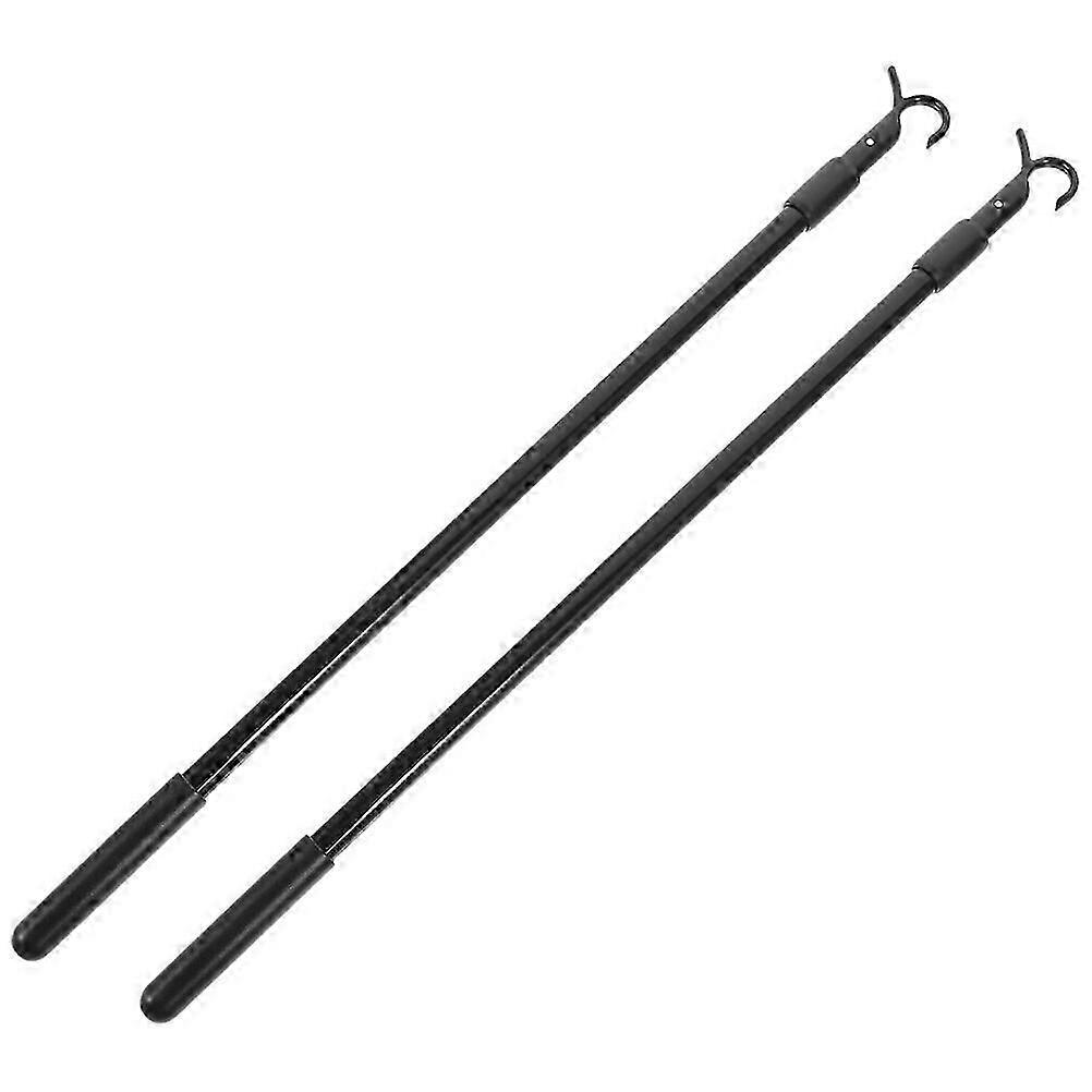 2pcs Curtain Pull Wand Adjustable Drapery Pull Rod Curtain Pull Wand Curtain Accessory