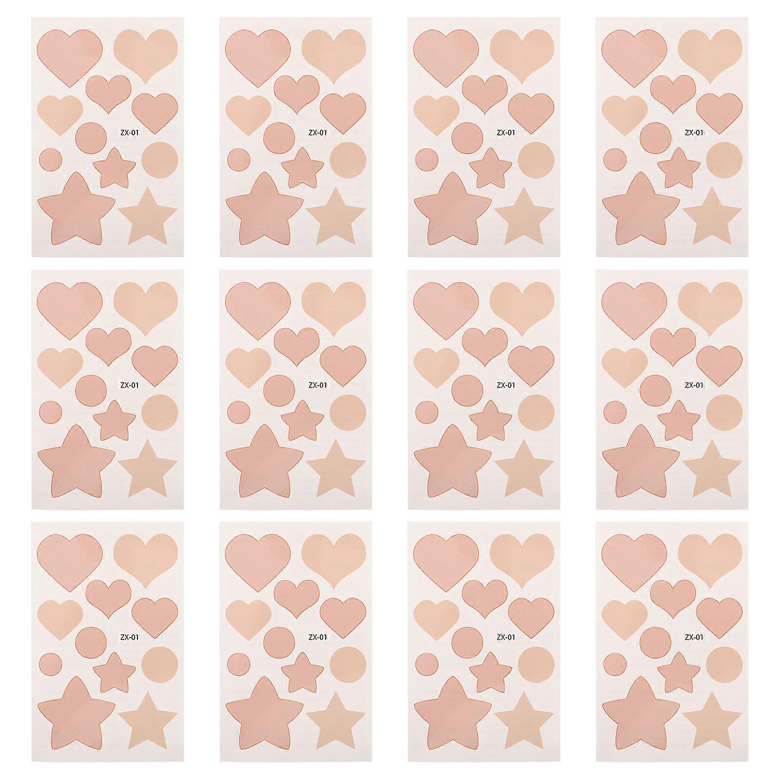 Scar Sheets Invisible Concealer Patch for Decoration 12Pcs Set
