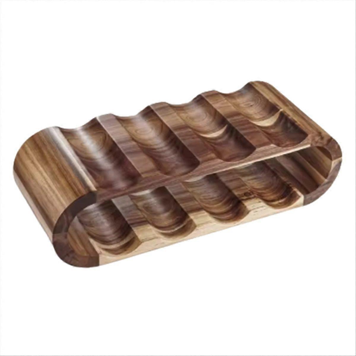 Double Layered Wine Rack Wine Bottle Display Rack Ornaments