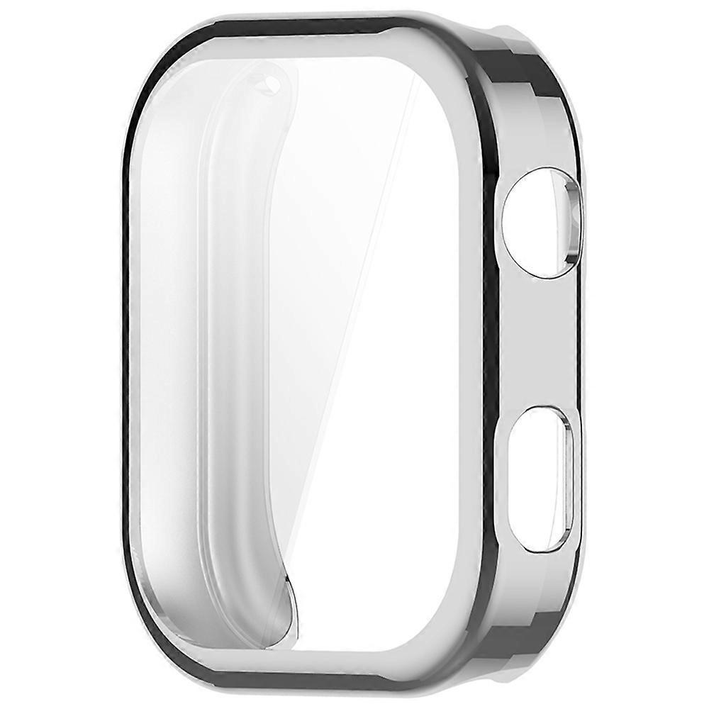 Watch Full-Cover Protective Case TPU for Redmi Watch 6 (Electroplated Silver)