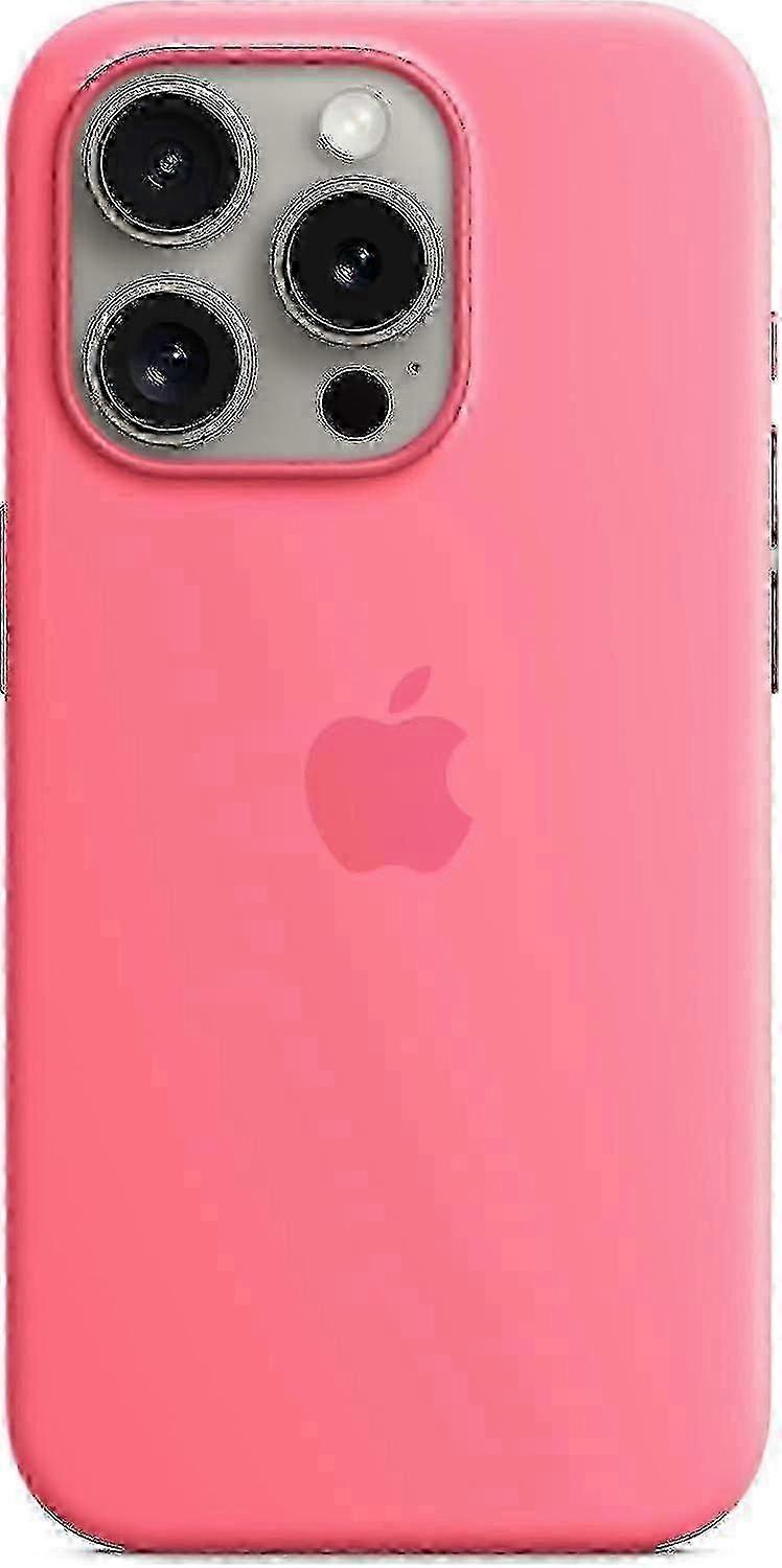 For Apple Iphone 15 Pro Silicone Case With Magsafe_lhh