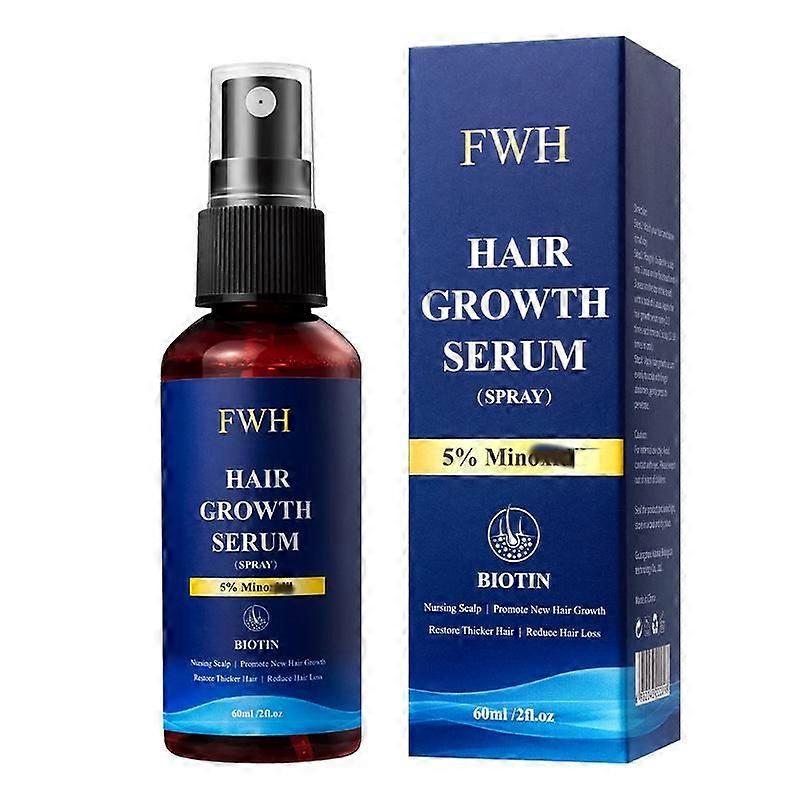 מינוקסידיל 5% לנשים סרום לצמיחת שיער מינוקסידיל מקומי צמיחת שיער מחודשת עבה יותר למנוע נשירת שיער לעיבוי ארוך יותר מלא יותר בריא יותר