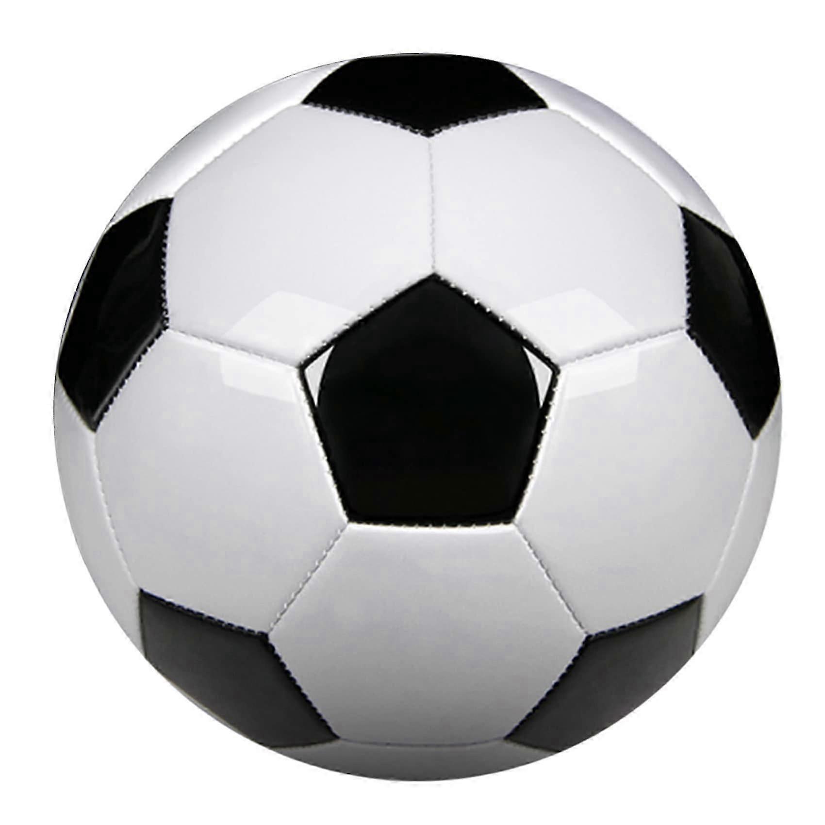 Professional Training Footballs Size 5 PU Leather Black White High-Quality Team Training Balls