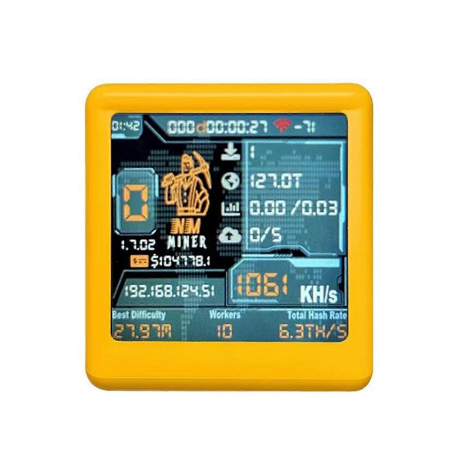 NMMiner Smart TV 1000KH/s Fast Nerdminer v2 ESP32 BTC SOLO Lottery Miner qdED