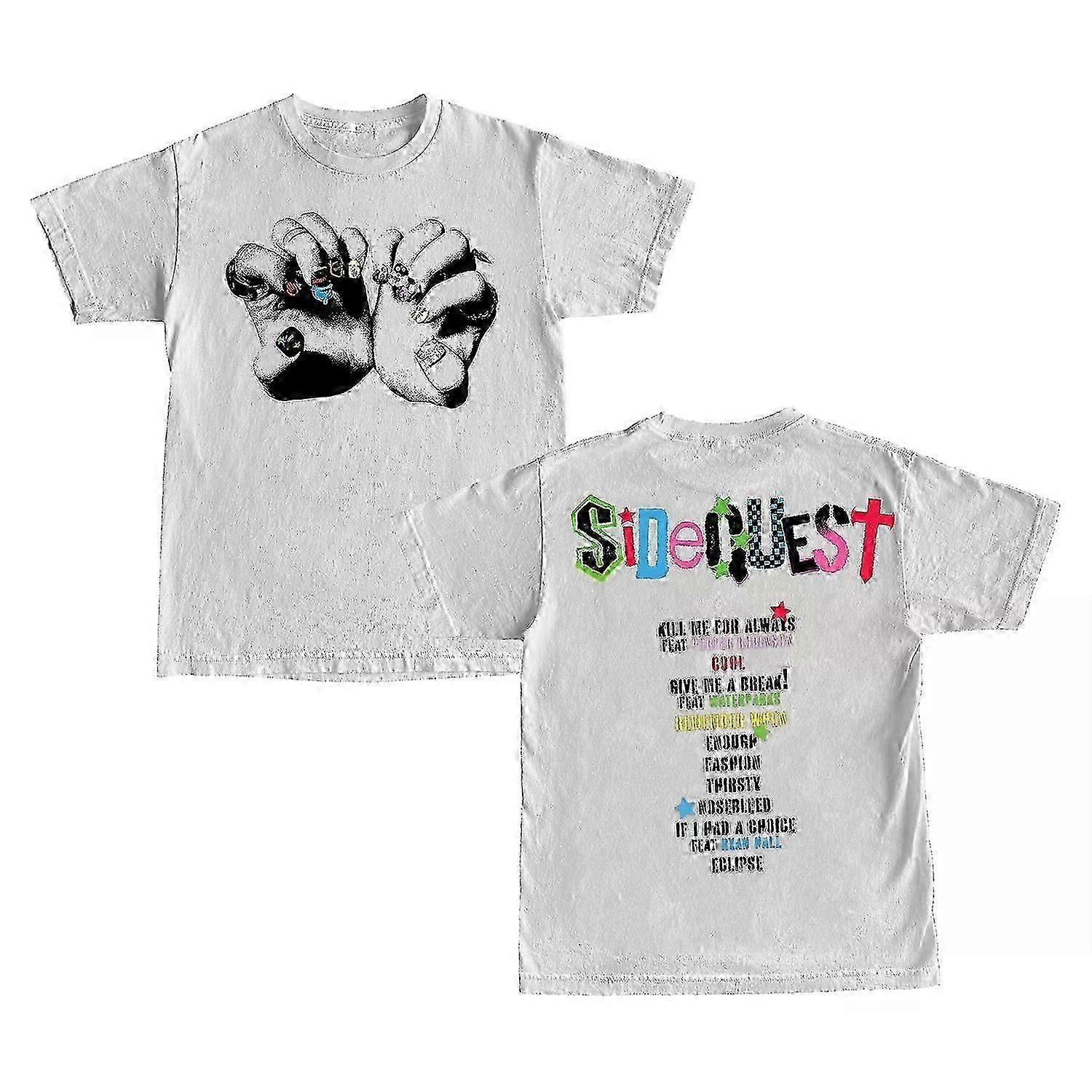 Michael Clifford Précommande Sidequest Nail Art T-shirt Rockinstone