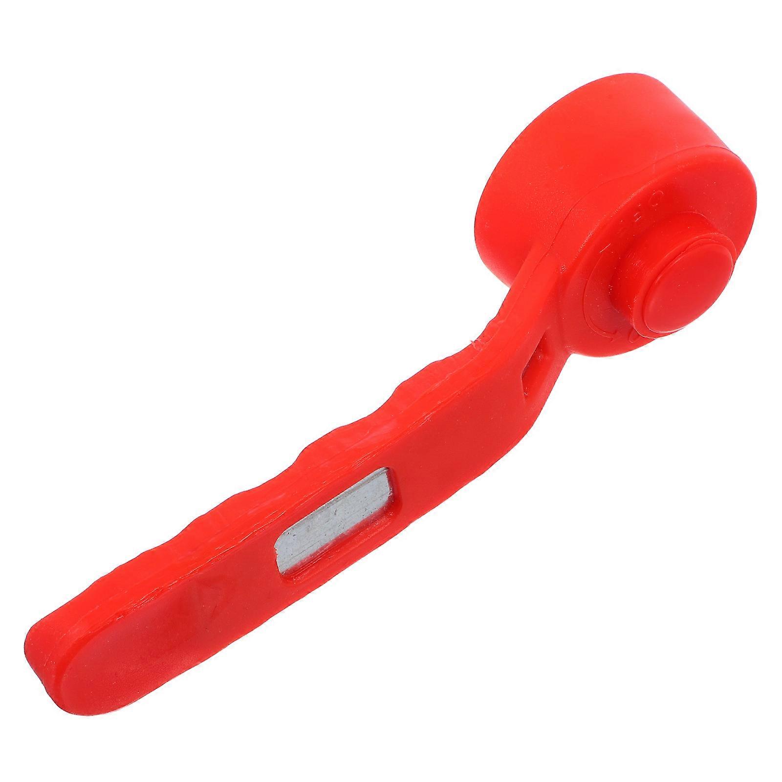 Ball Valve Handle Red Iron Lever for Ball Valve Shut Off 2Pcs Handle Set