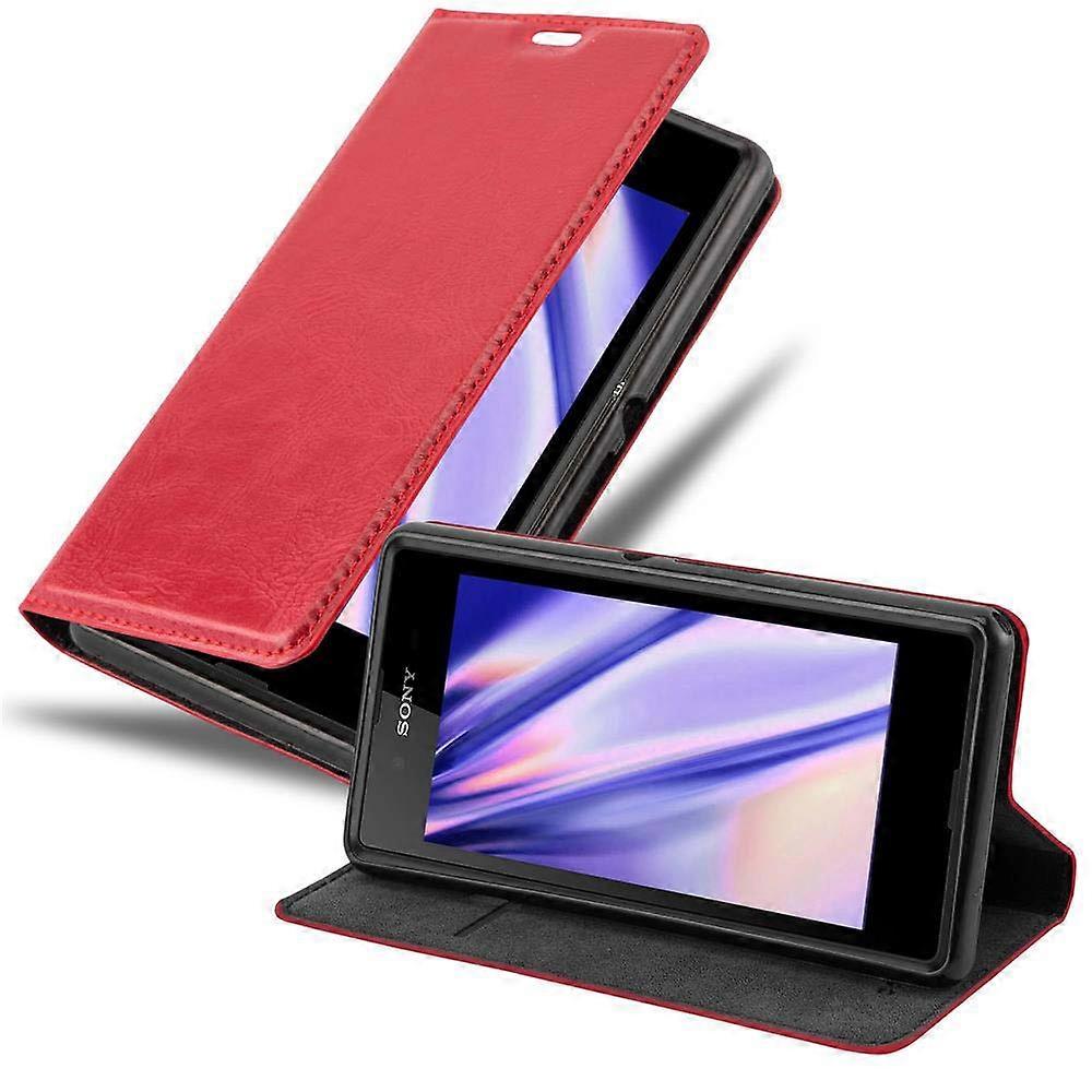 Sony Xperia E3 Case - Protective Case with Stand Function and Card Slot