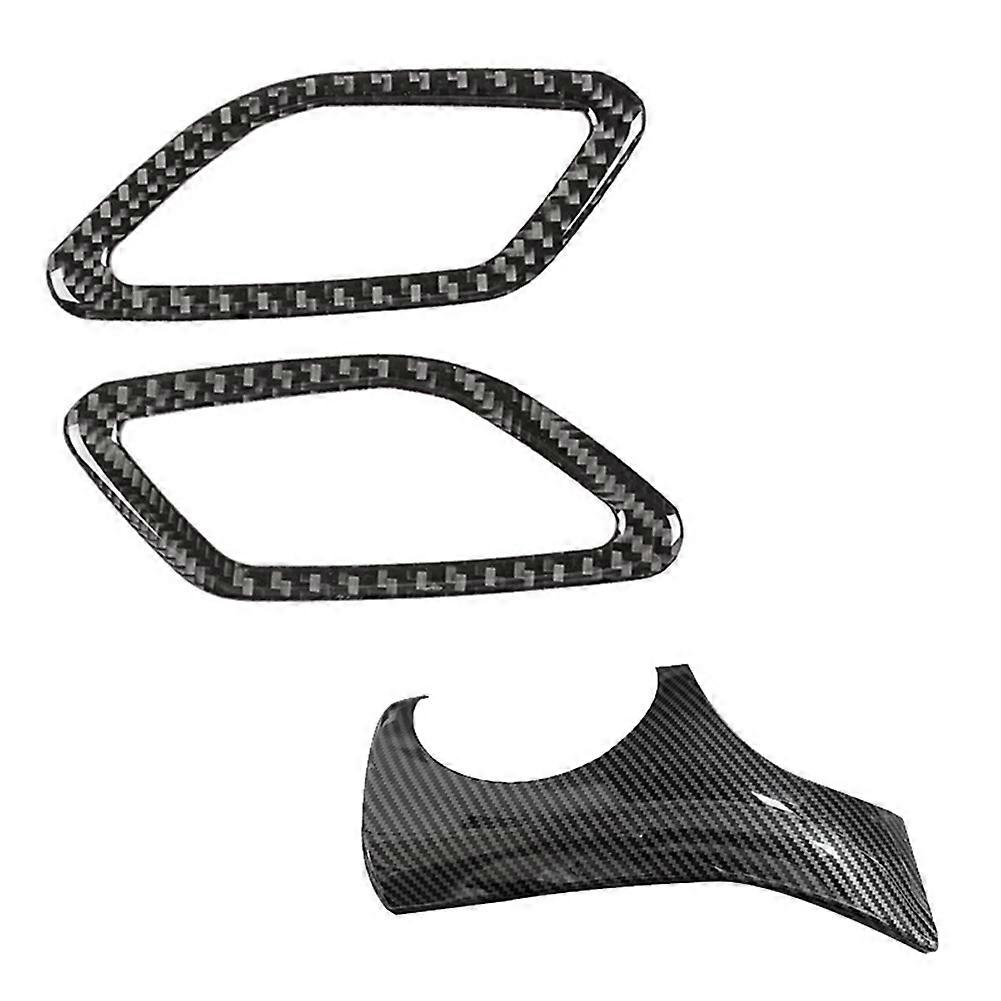 Dashboard Air Condition Outlet Cover with Dashboard Driver Side Cover for Mercedes-Benz GLA CLA A-Class X156 A220 15-17