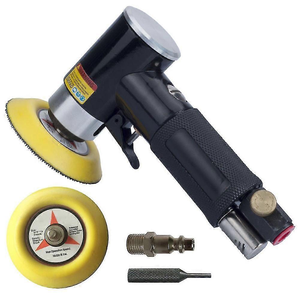 At-1500 90 Degree Eccentric Sander Pneumatic Polishing Grinding Machine Hardware