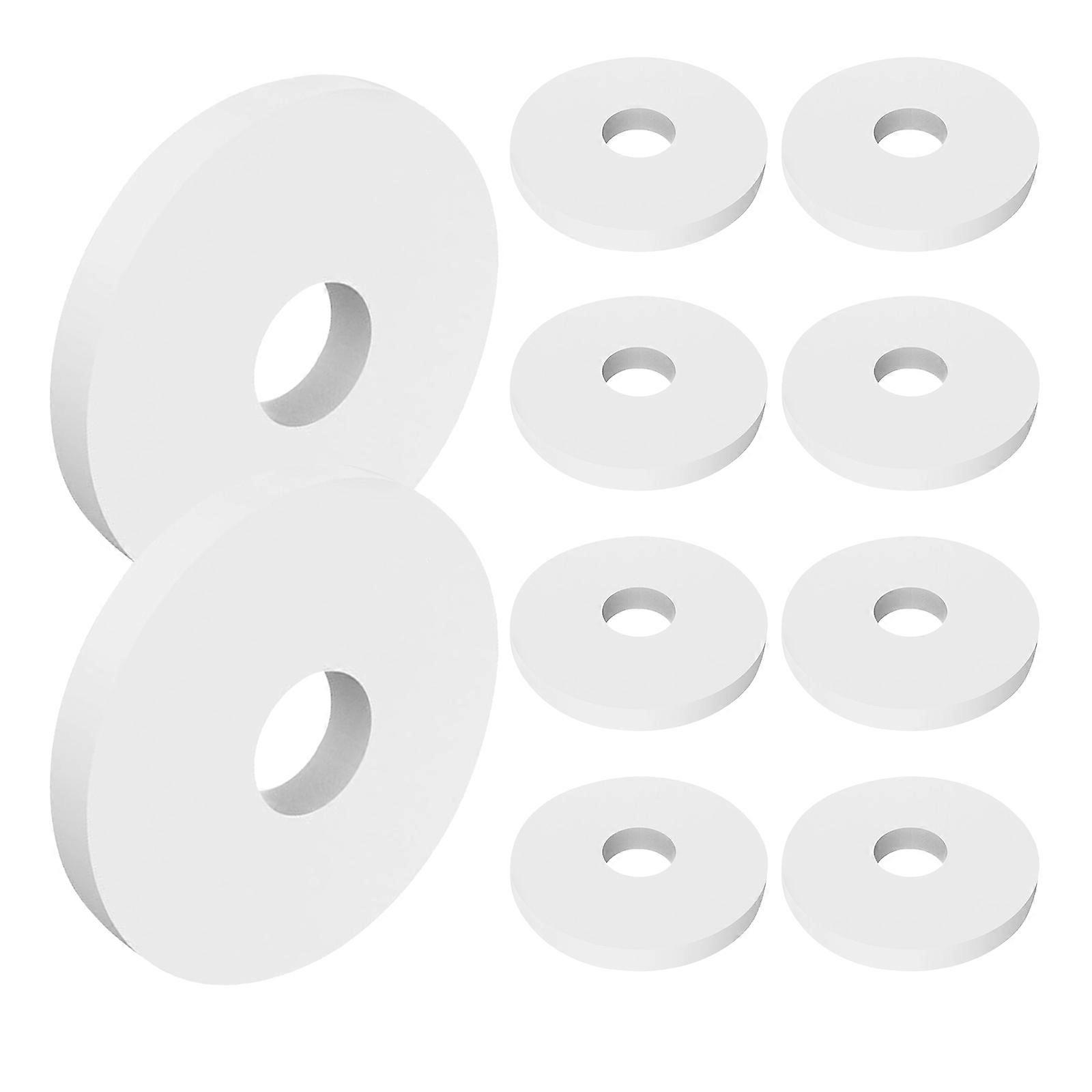 Car Diffuser Aromatherapy Refill Hollow Round Pads 45Pcs White Pack