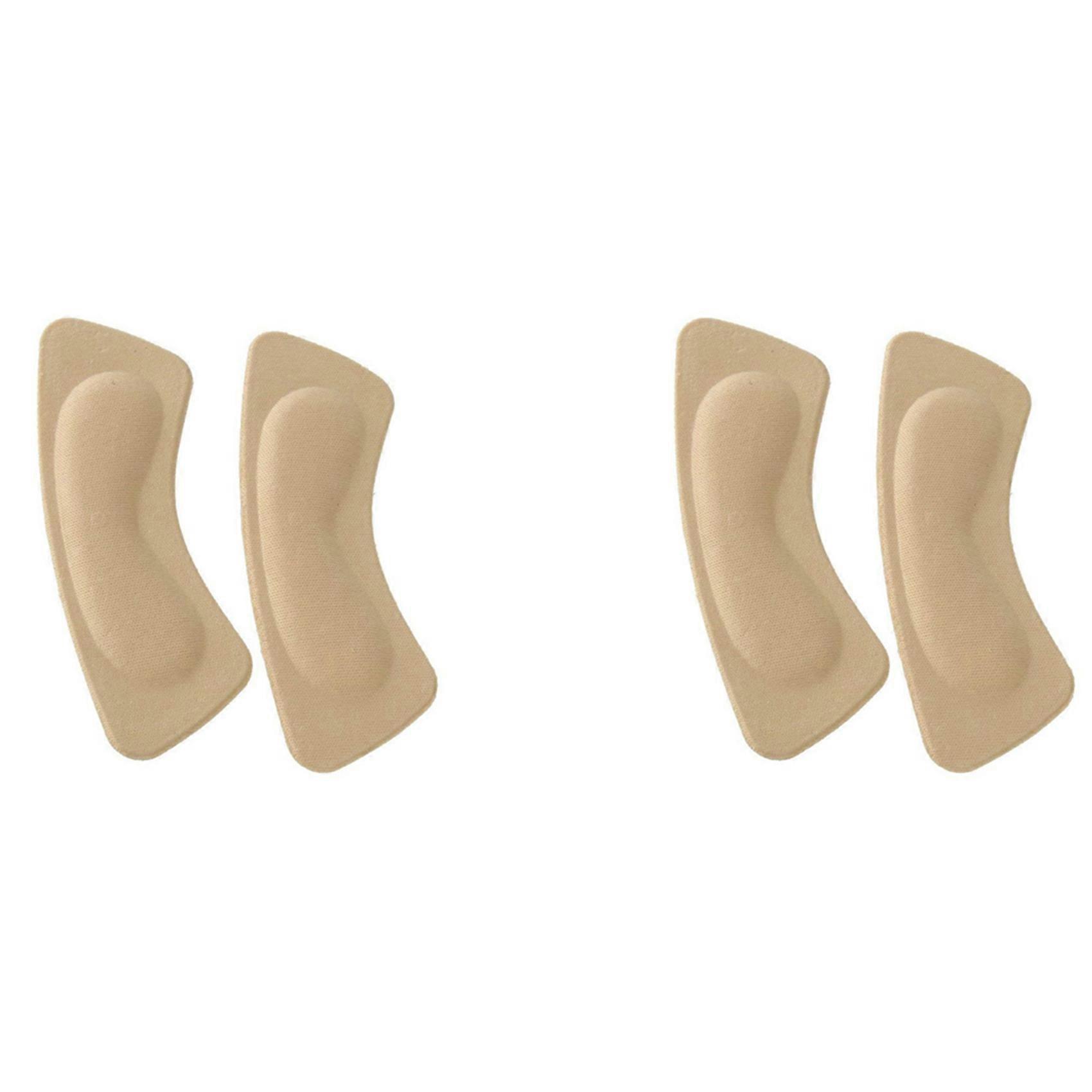 2 Pair Shoe Insoles Lining Pad Heel Sponge Invisible Heel Inserts