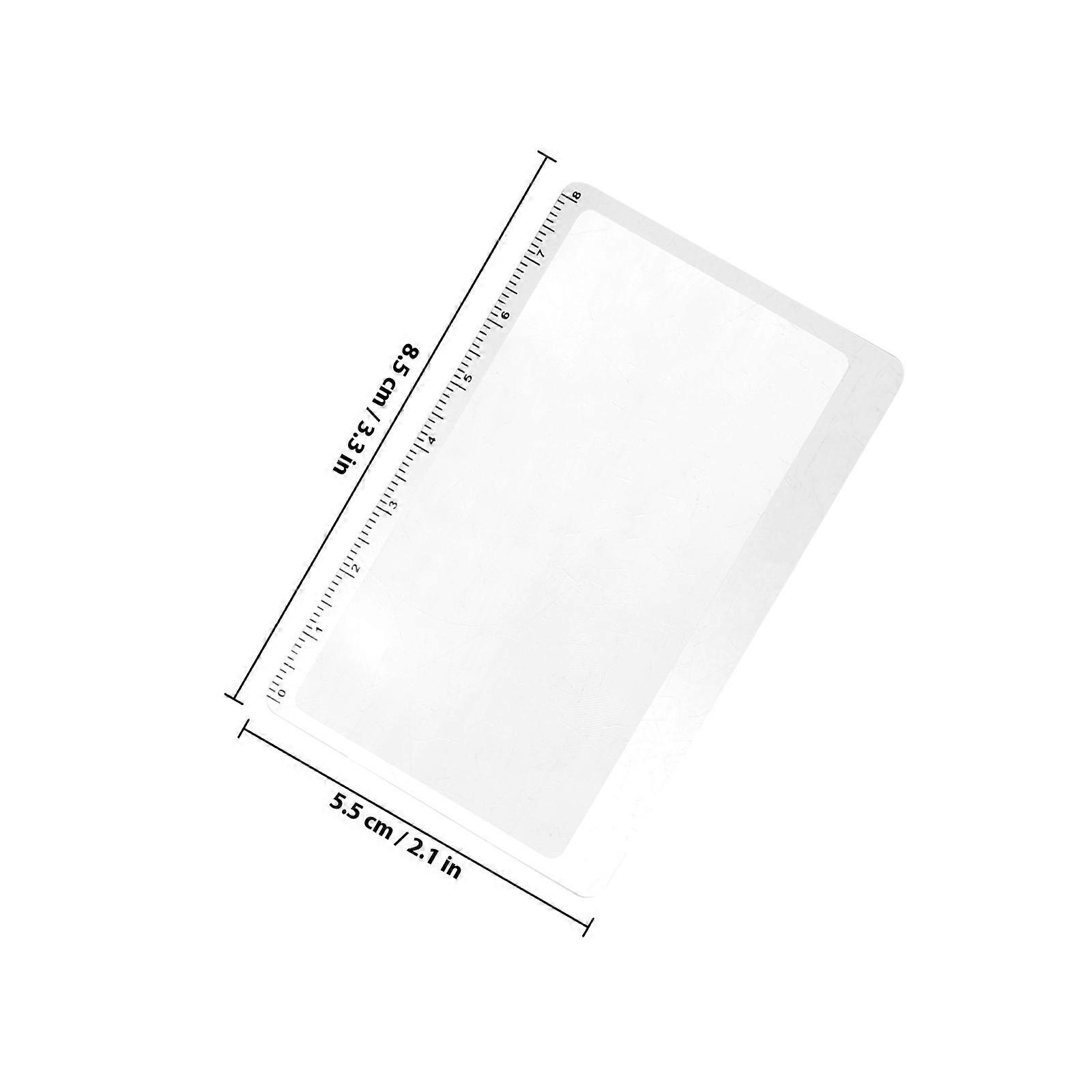 Magnifier for Reading Page Magnifier for Reading with Scale 10Pcs Pack