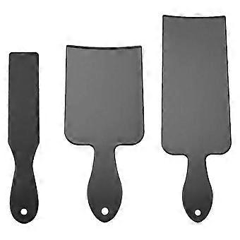 1 Stück PVC Praktische Haarfärbung Färbewerkzeuge Professionelle Haartönung Färben Hervorheben Board Friseurzubehör für zu Hause Friseursalon (Schwarz)