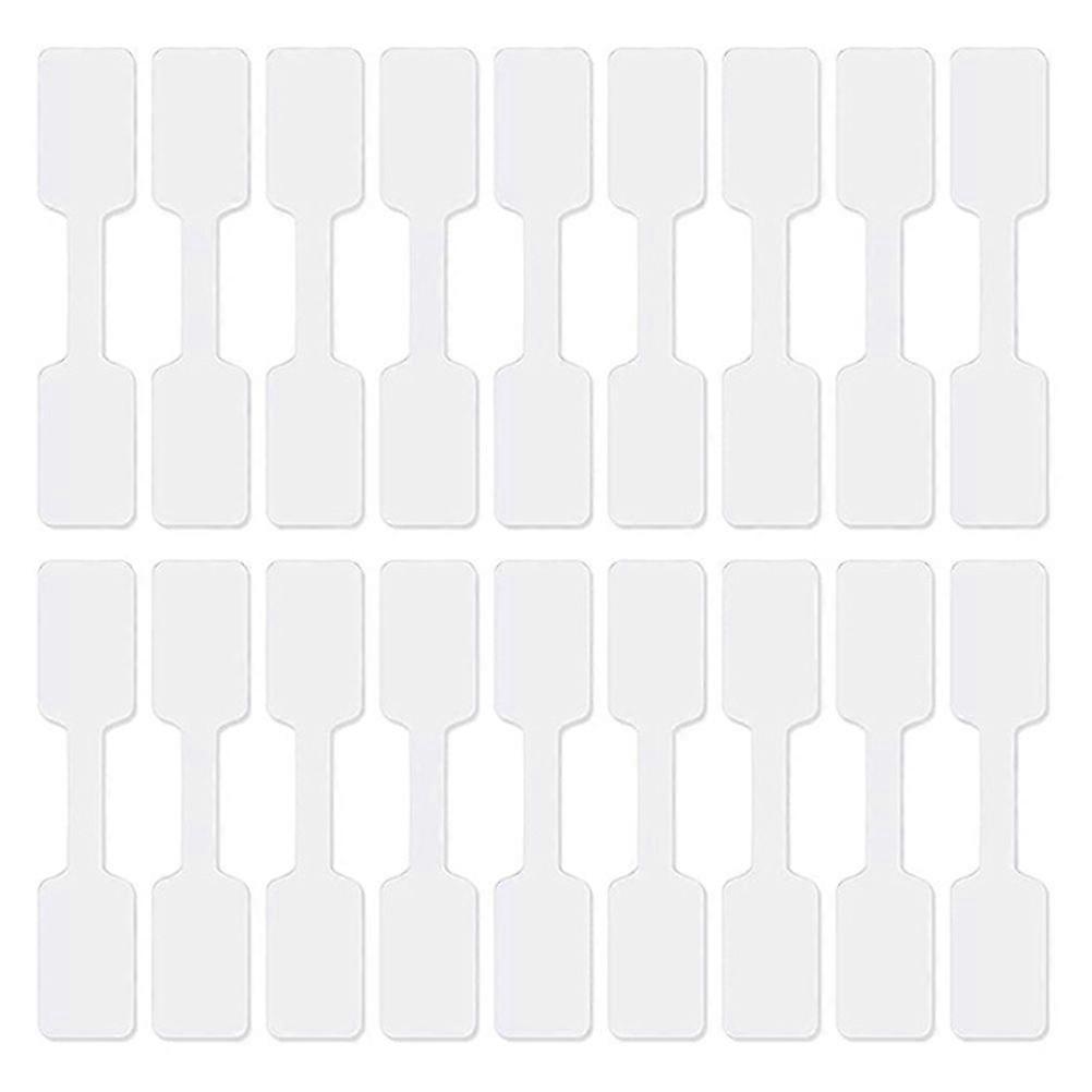 100pcs Self-Adhesive Cable Labels Writable Wire Tags Reusable Wire Labels