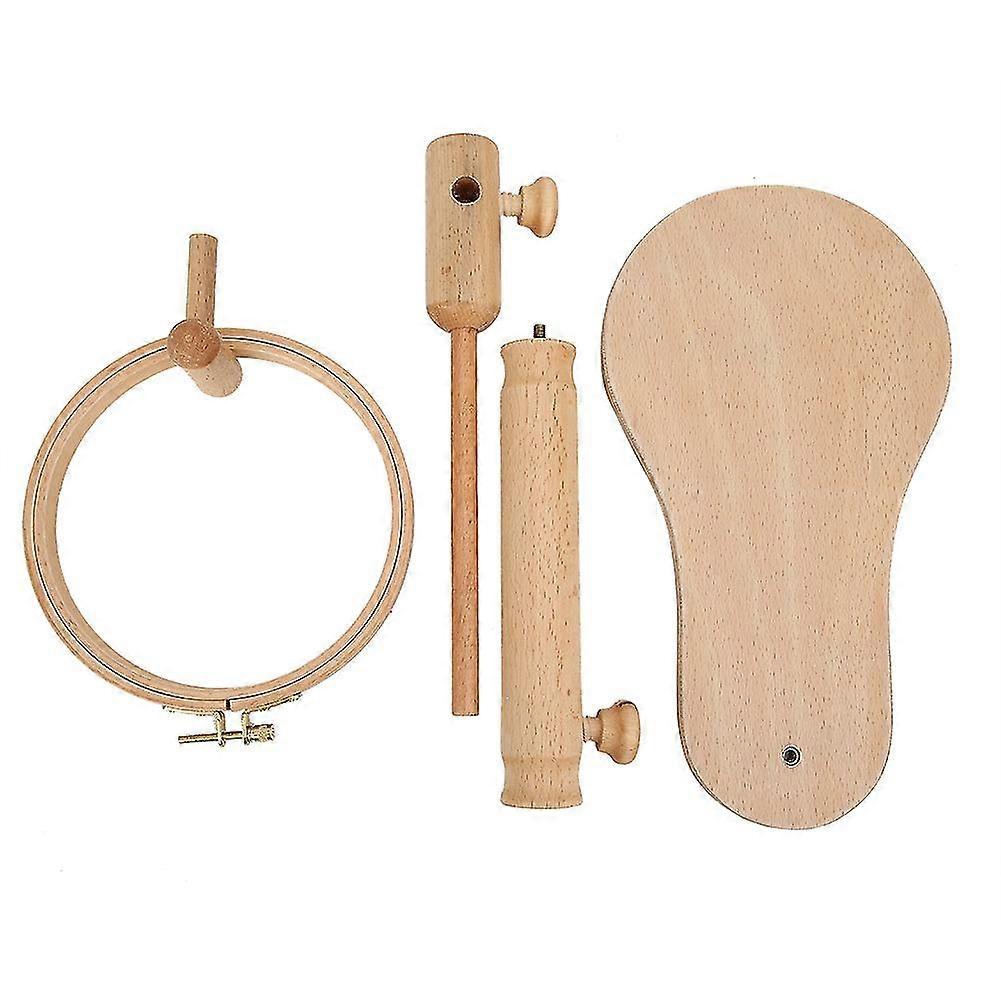 Adjustable Embroidery Hoop Desktop Pictures Frames DIY HandMade Material Set(Type C)
