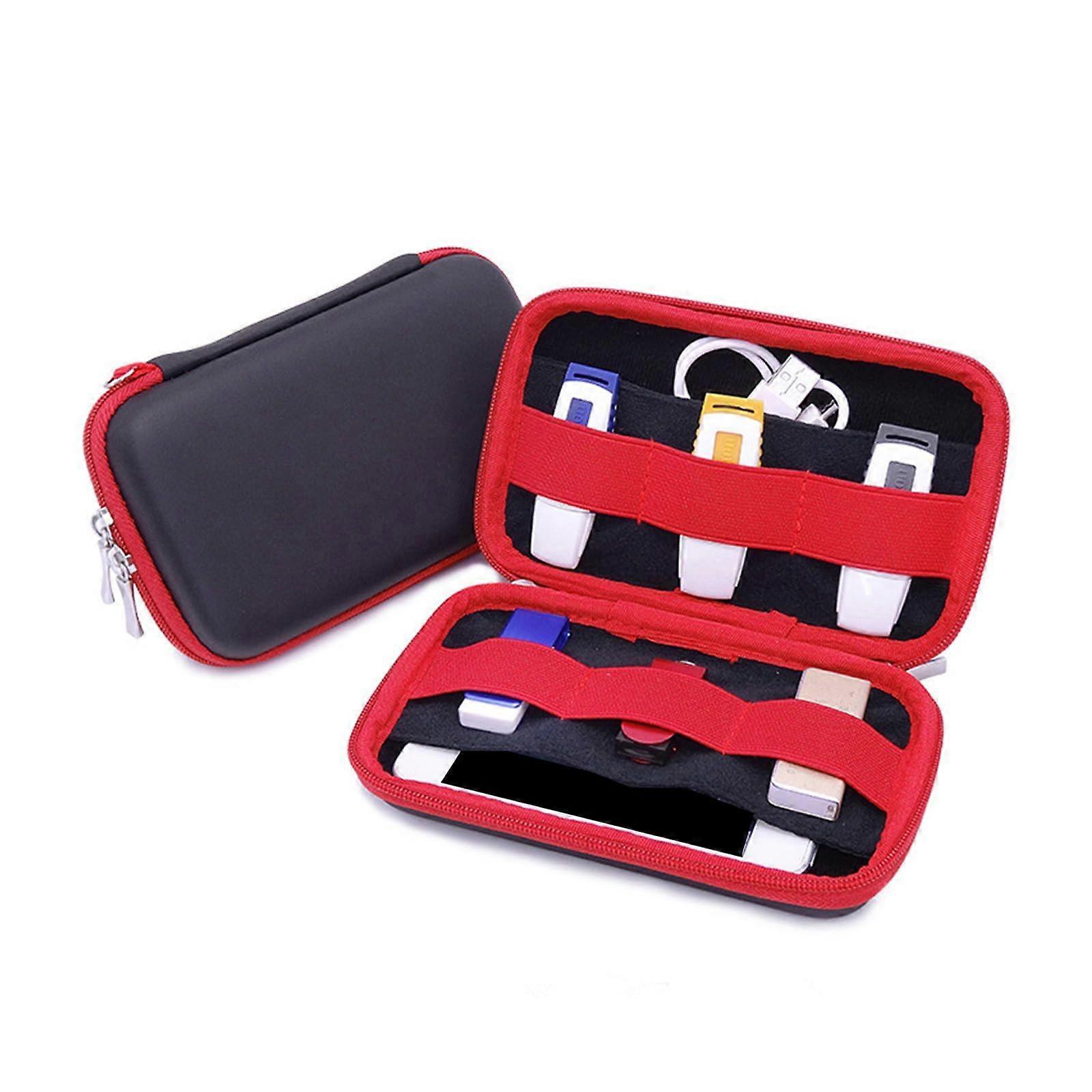 Electronics Organizer Case with Large Capacity Storage for USB Drives, Memory Cards and Travel Accessories Ref: 8430