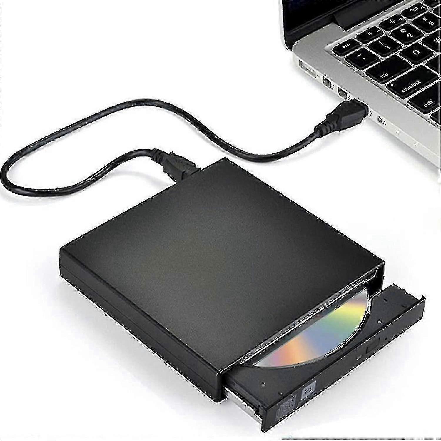 2025 New External Dvd Drive With Cd Burner (combo), Usb Interface