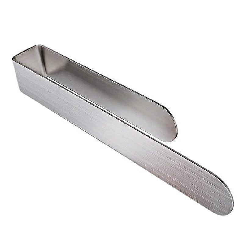 Wall Mounted Towel Rack Stainless Steel Bathroom Holder Space Saving Modern White Durable