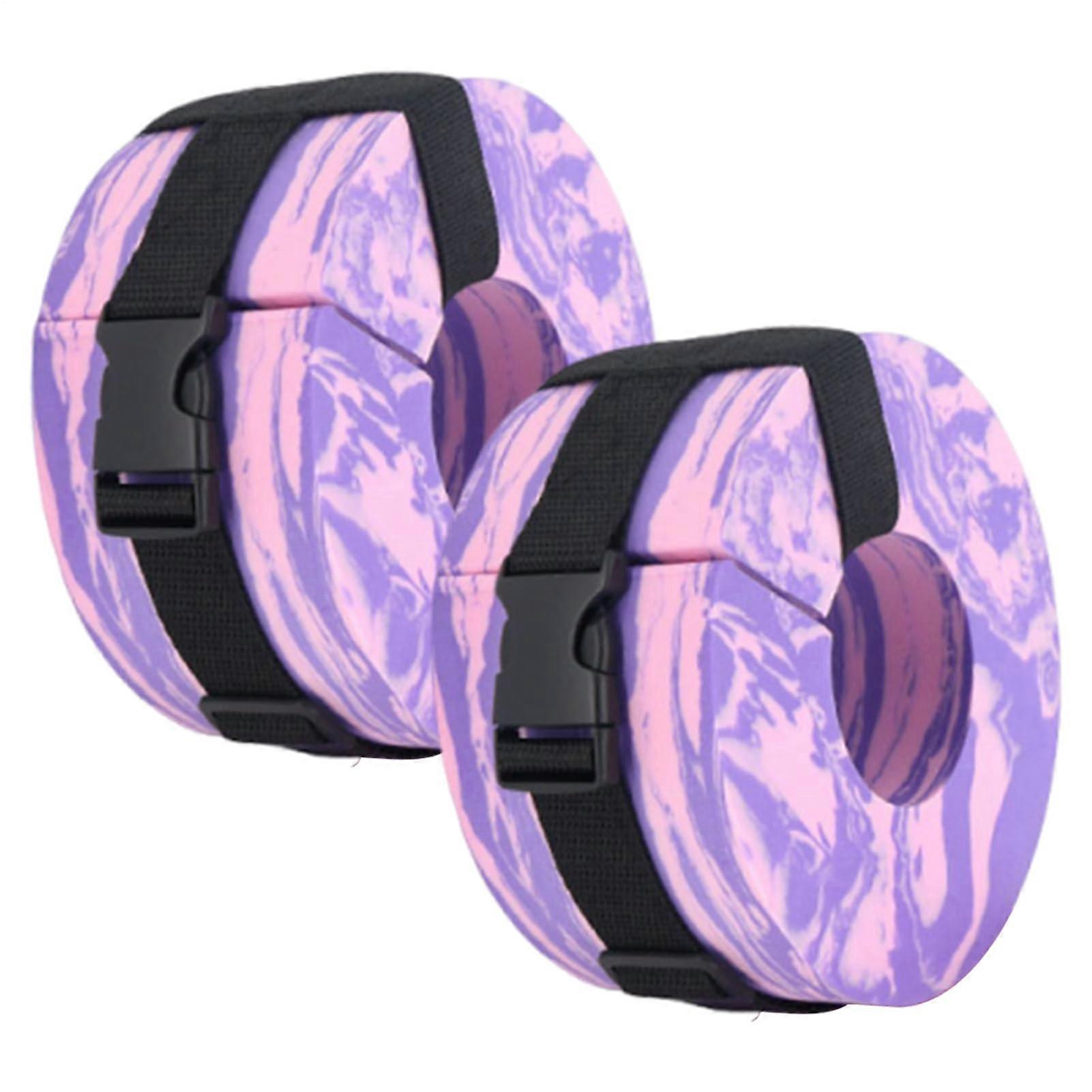 Water Aerobics Equipment Adjustable EVA Foam Float Ring Cuffs for Swimming Exercise Weights Training