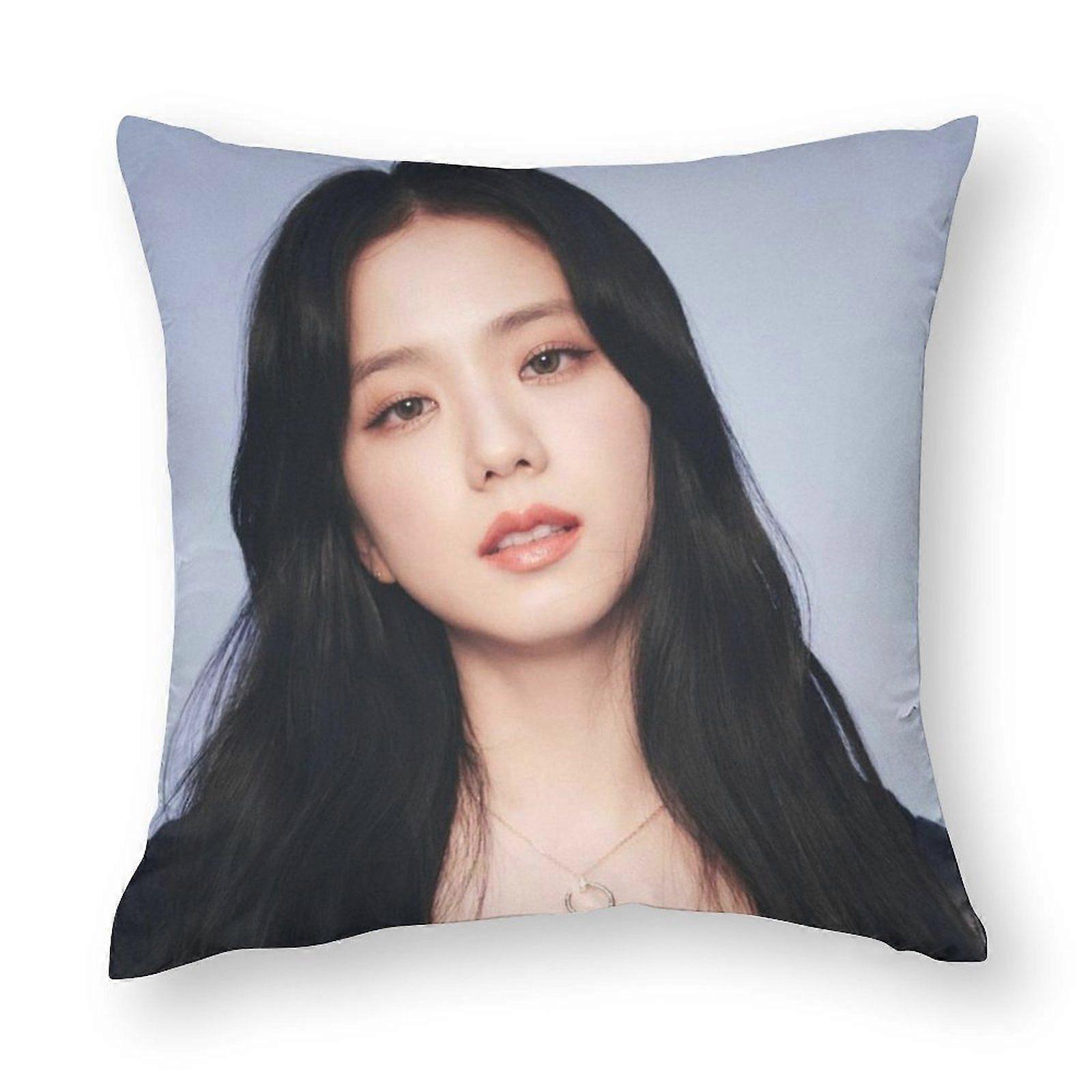 Jisoo Throw Pillow Covers Handmade Layered Natural Neutral Patterned for Patio