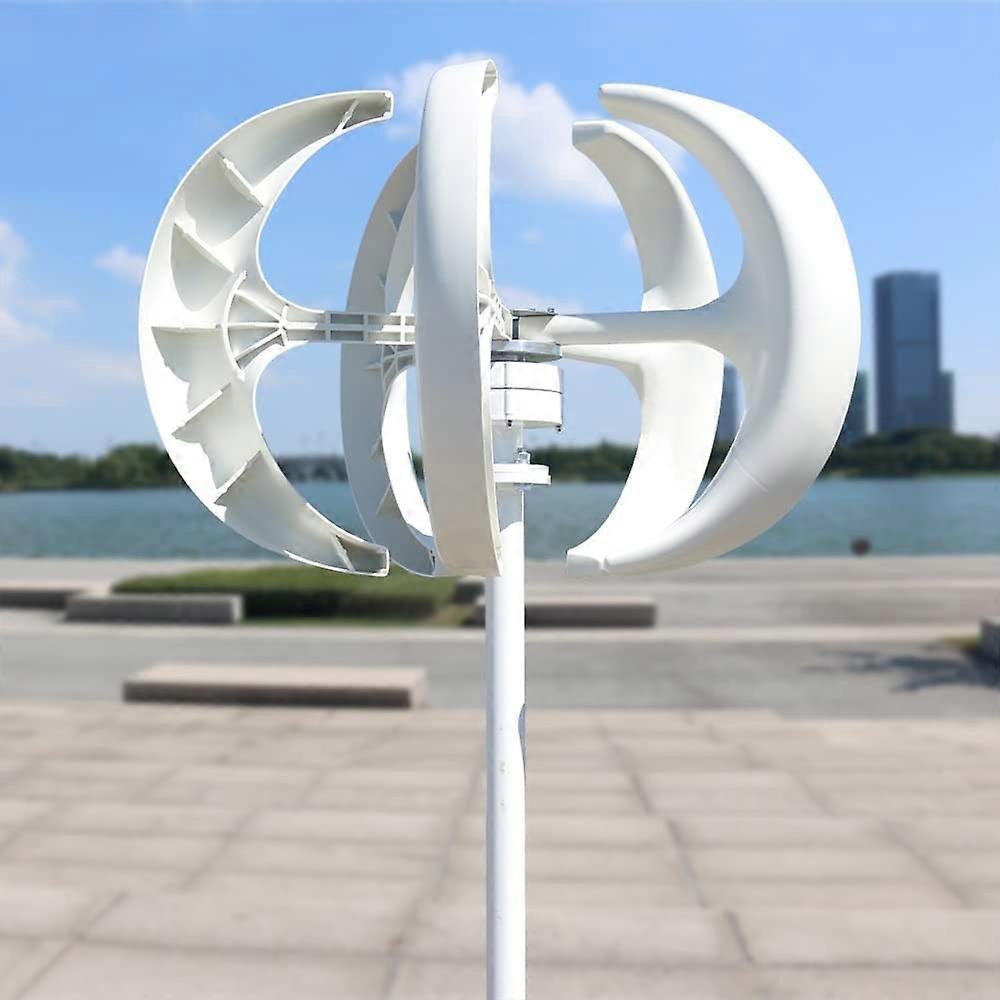 3000W Vertical Axis Wind Turbine Generator 48V with MPPT Controller for Home Off Grid Use