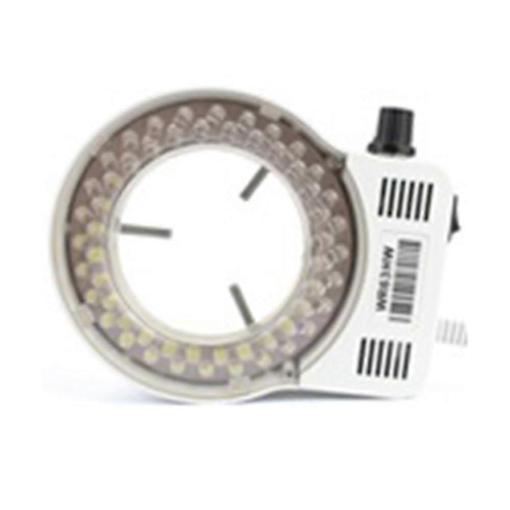Microscope Ring Light 56 LED Adjustable Brightness 0100% Shadow Illumination 5863mm