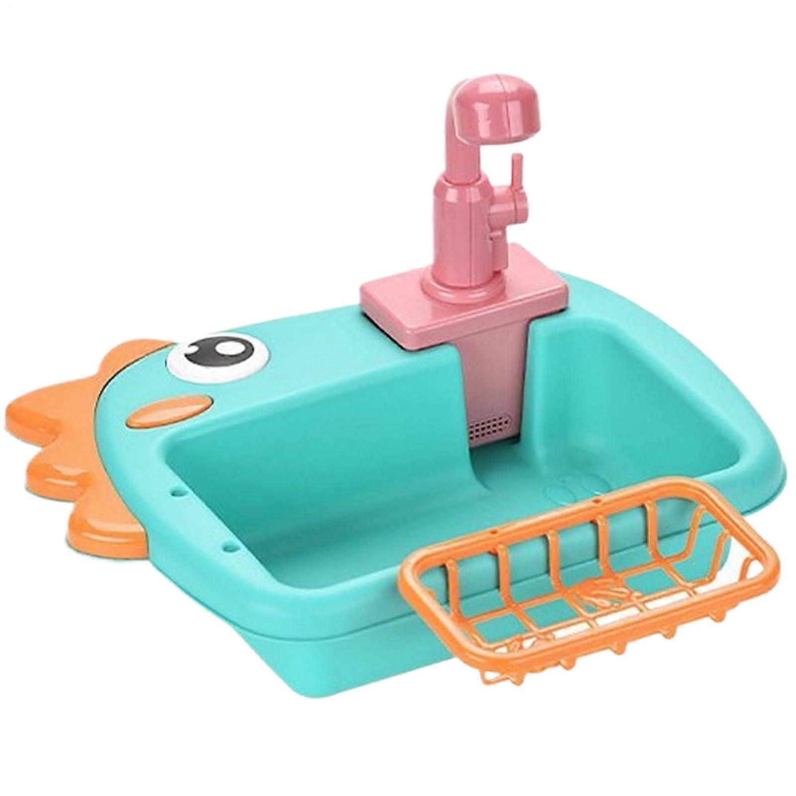 Automatic Bird Bath with Adjustable Shower for Garden Balcony Patio Waterproof Green