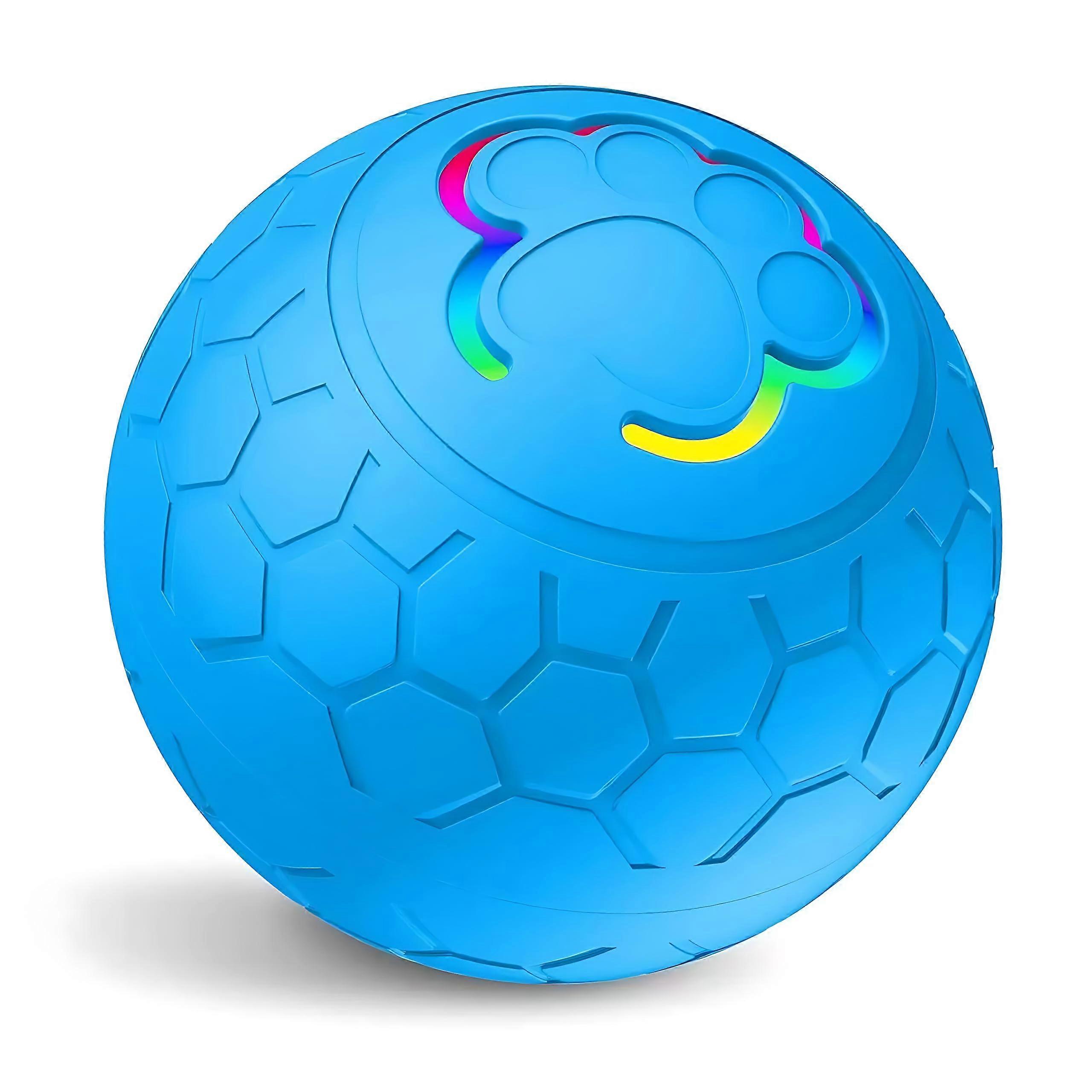 Interactive Dog Toy Ball with Smart Obstacle Avoidance and Durable PetSafe Shell for All Breeds