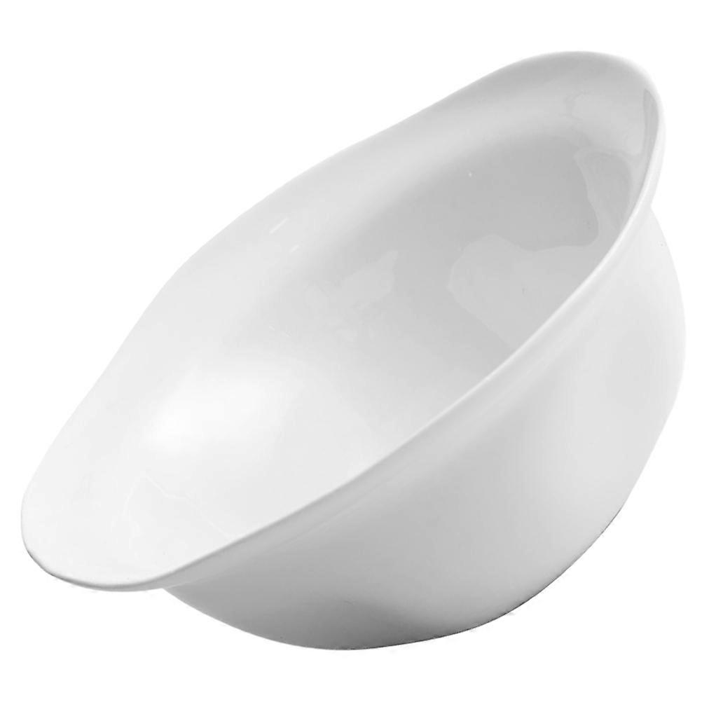 Flower Rice Bowl Ceramic Serving Bowl for Home Use