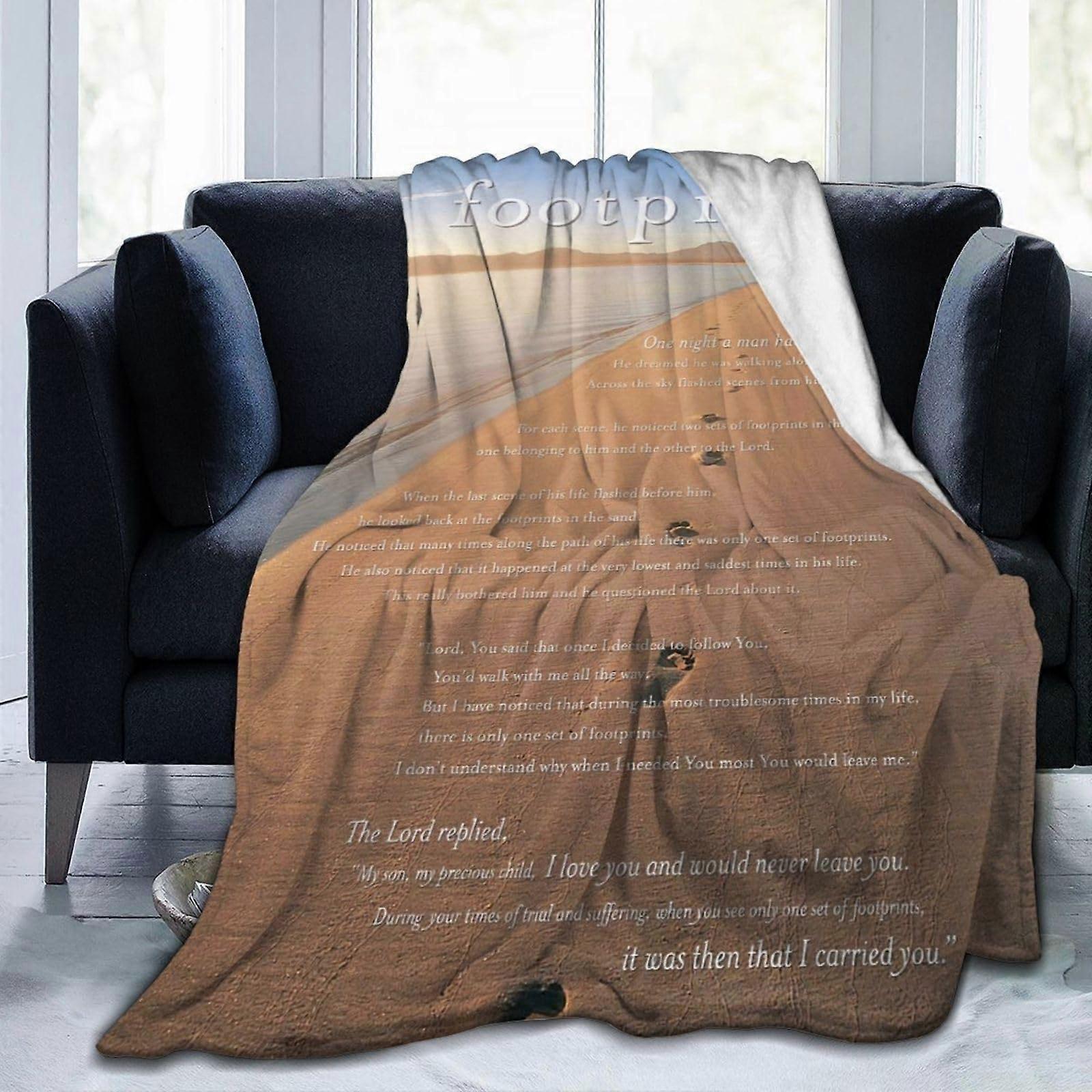 Black Micro Fleece Throw Blanket 60x50 Soft Fleece Sofa Blanket with Generous Coverage