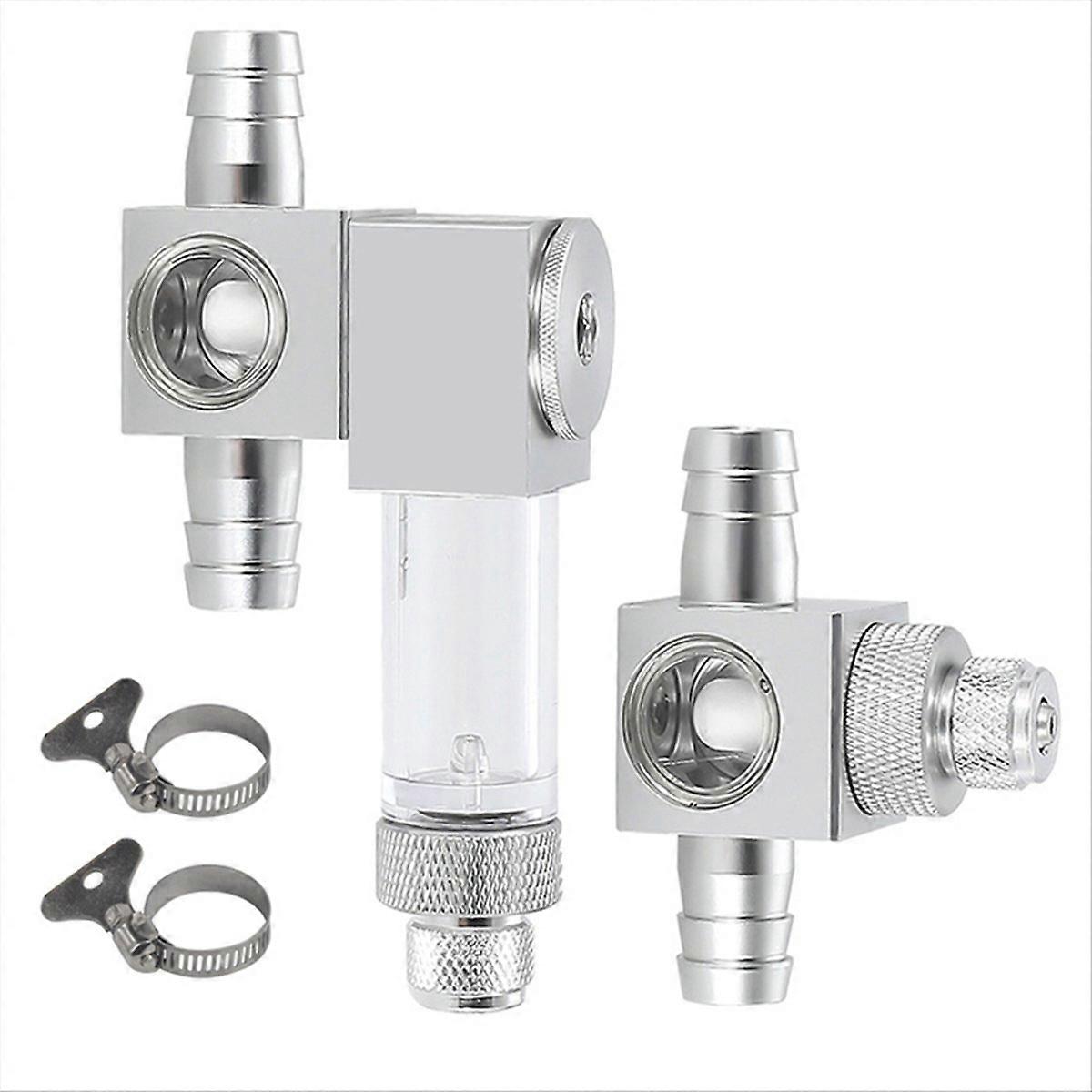 Aquarium Fish Tank Carbon Dioxide Bubble Meter External Refiner CO2 Cylinder External Diffusion Atomizer