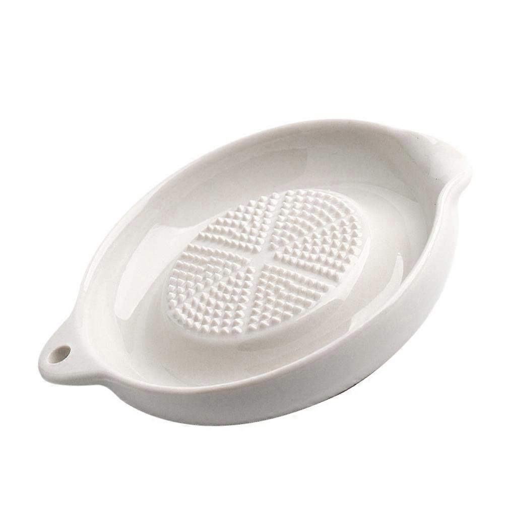 Complementary Food Grinding Tool Ceramic Grinding Plate for Kitchen Use