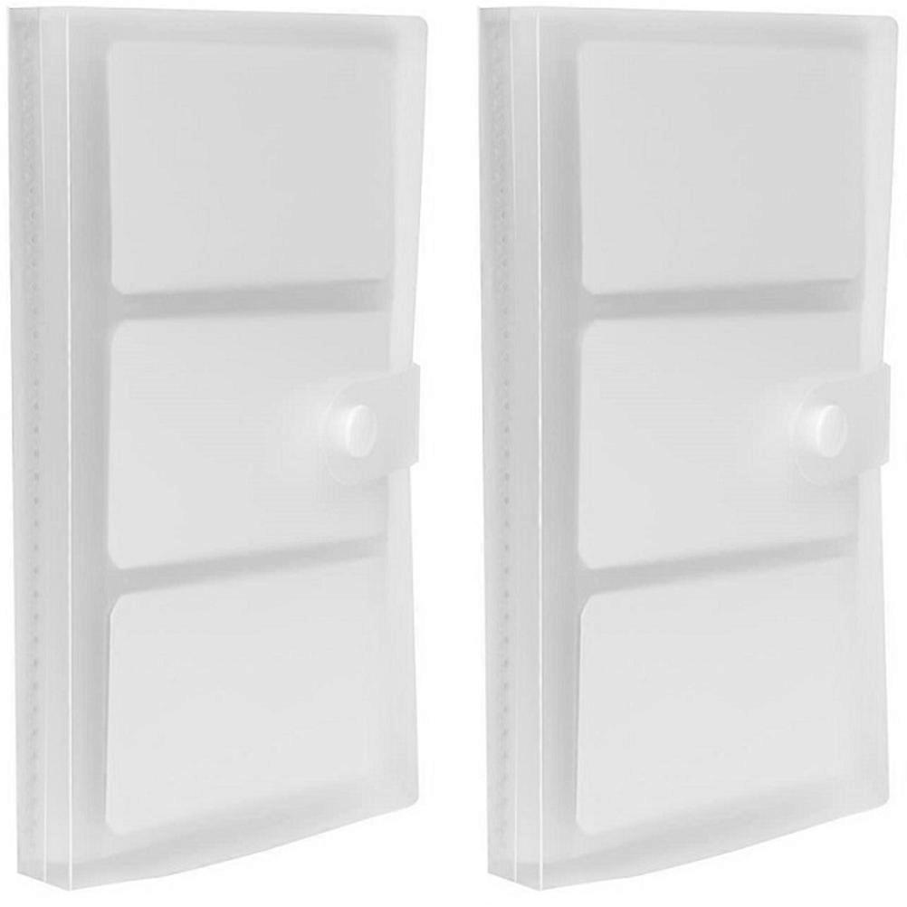 Multi-Functional Card Album for Storage Picture Collection 2Pcs