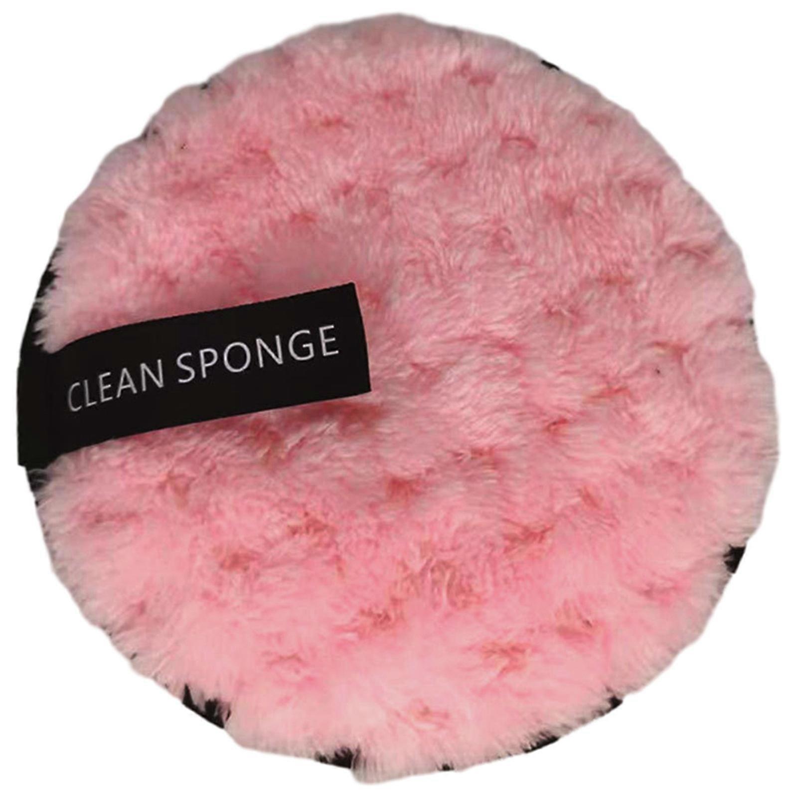 Makeup Remover Puff Round Double-sided Makeup Remover Pad Face Eyes Washable Reusable Face Cleansing