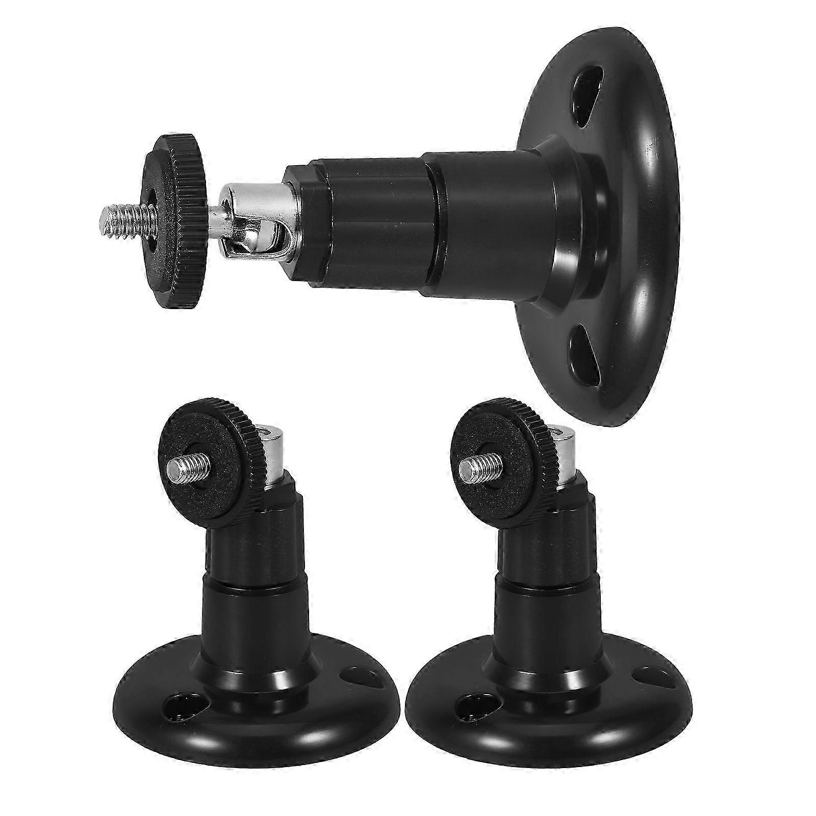 3pcs Adjustable Wall Mount Camera Bracket for Indoor and Outdoor Security Cameras Easy Installation