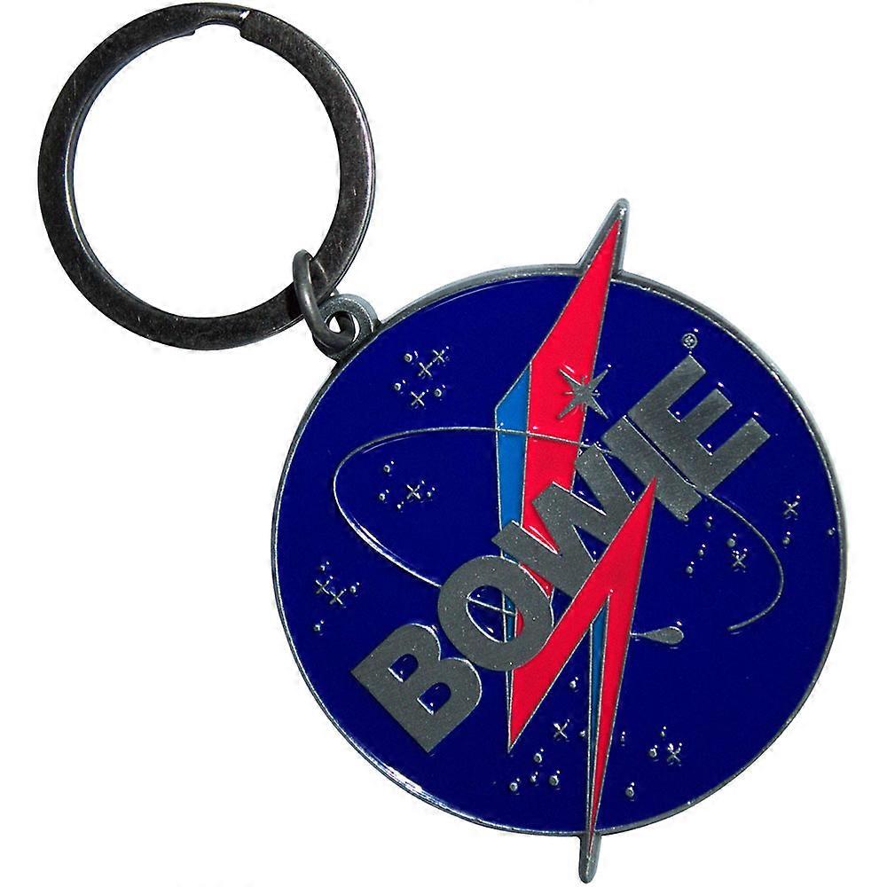 David Bowie Space Logo keyring Keychain