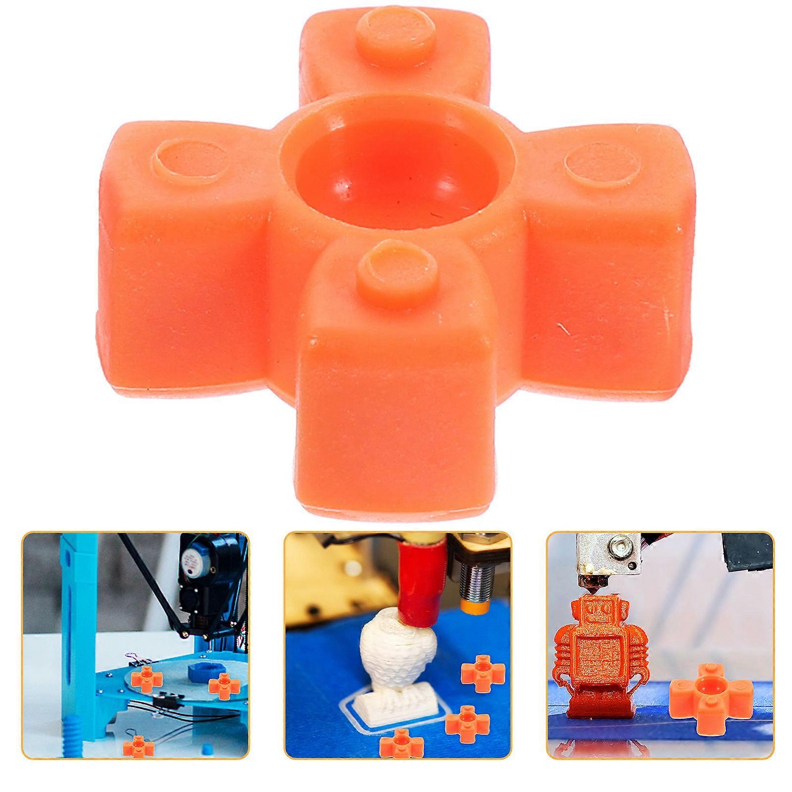 Rubber Spider Insert 20mm Flexible Jaw Coupling Mat Plum Shape Jaw Coupling Fitting
