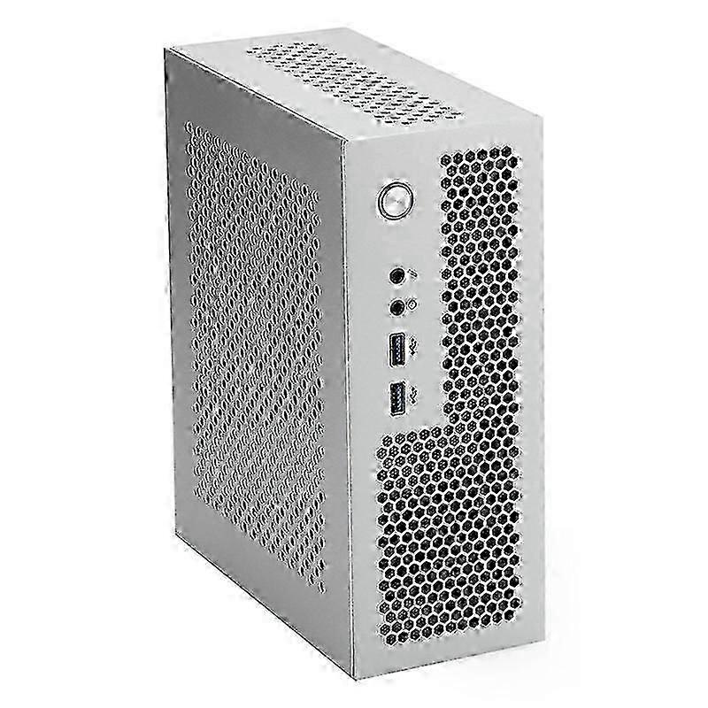 A09 HTPC Computer Case Mini ITX USB3.0 Computer Case Silver