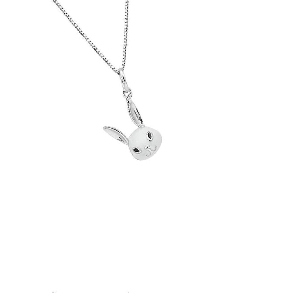 Creative Rabbit Silver Necklace for Decor Single Necklace