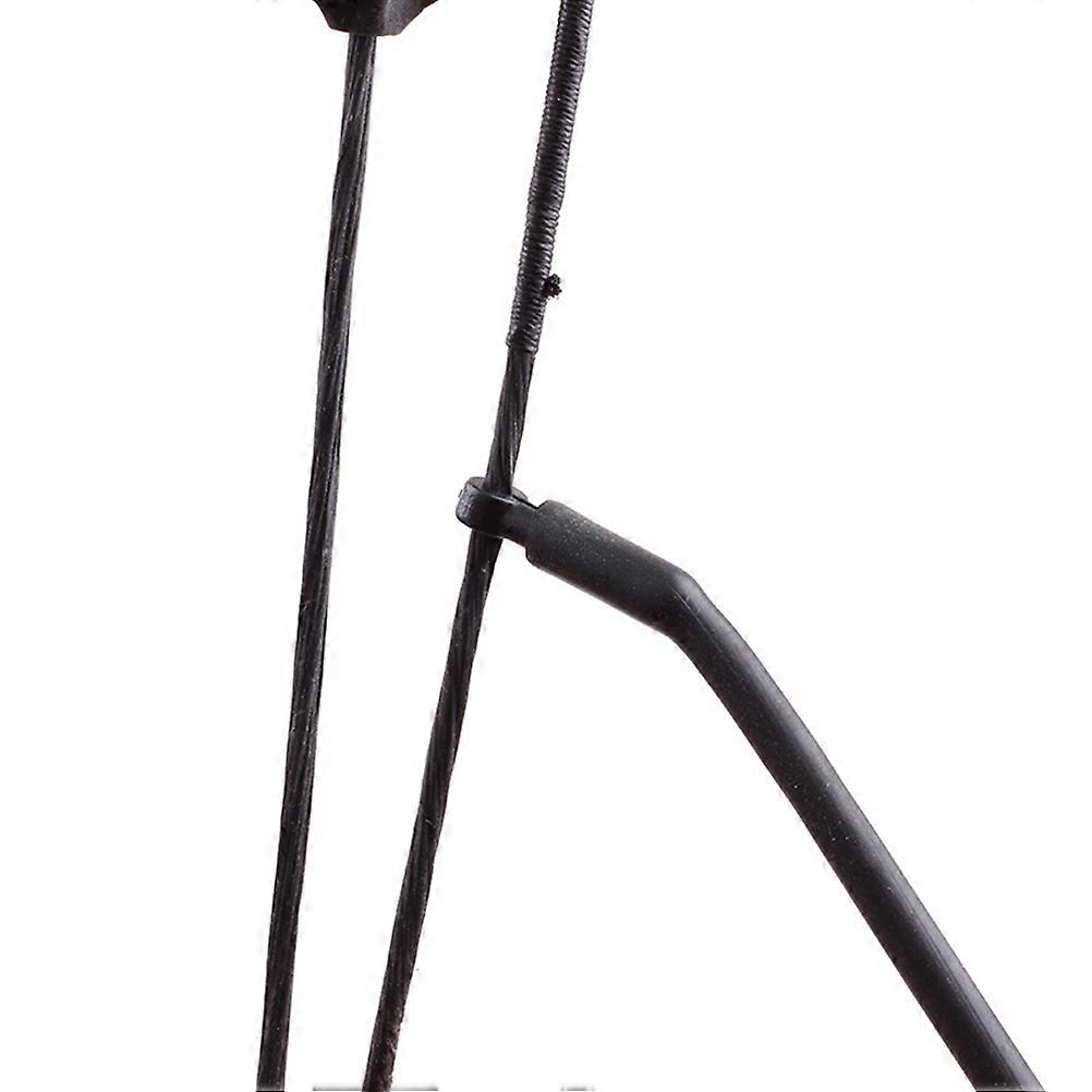 Bow Accessories Bow String Separator for Archery Use 2Pcs in Black