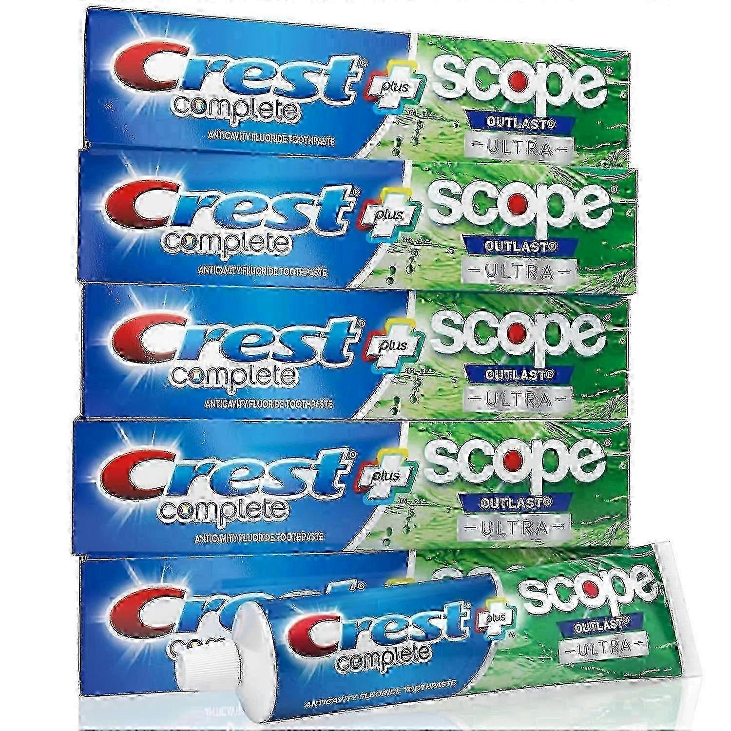 Complete Whitening + Scope Toothpaste Pack, 5 Ea